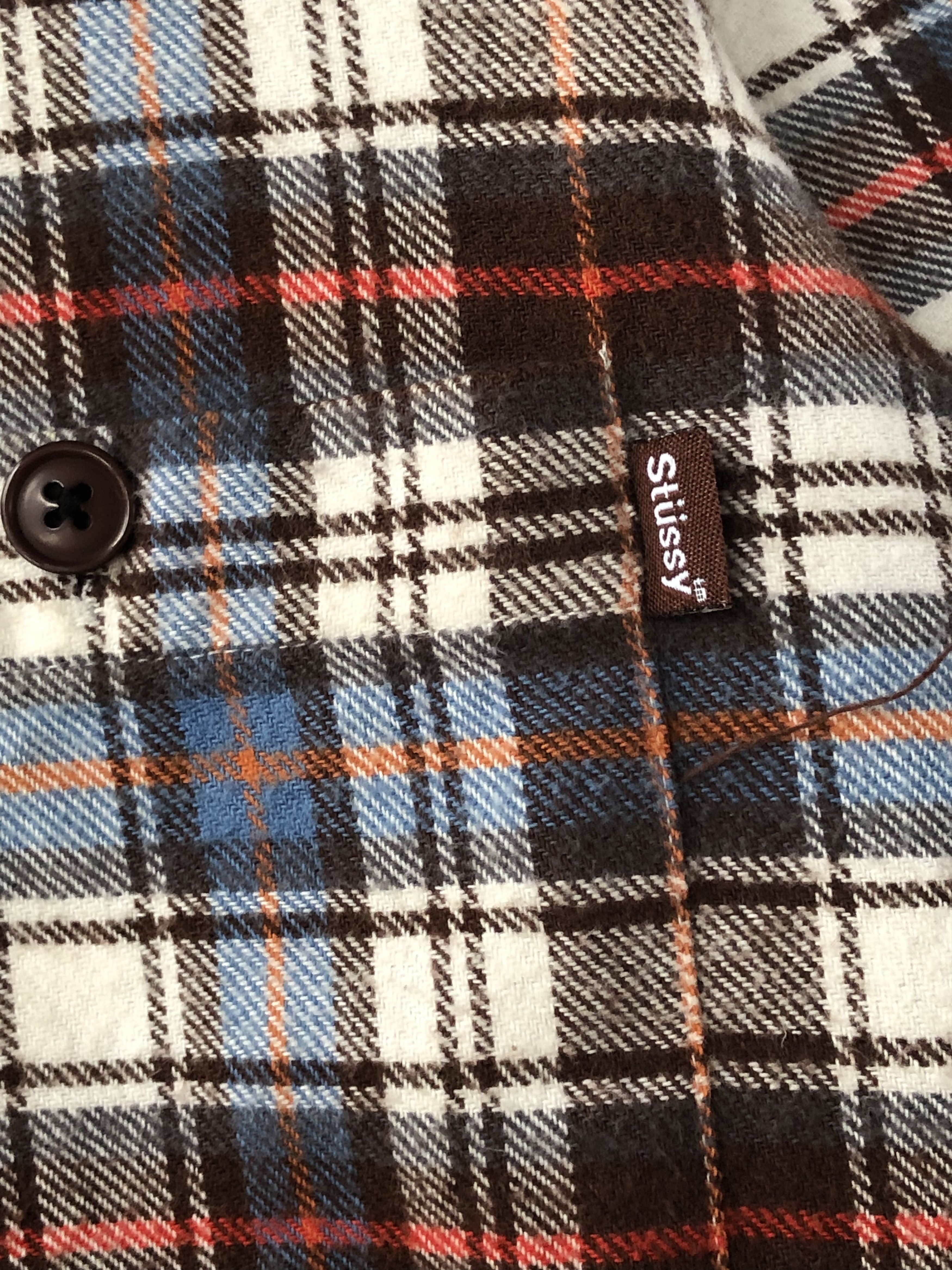 Stussy STUSSY JAPAN PLAID FLANNEL L/S BUTTON UPS Size US L / EU 52-54 / 3 - 5 Thumbnail