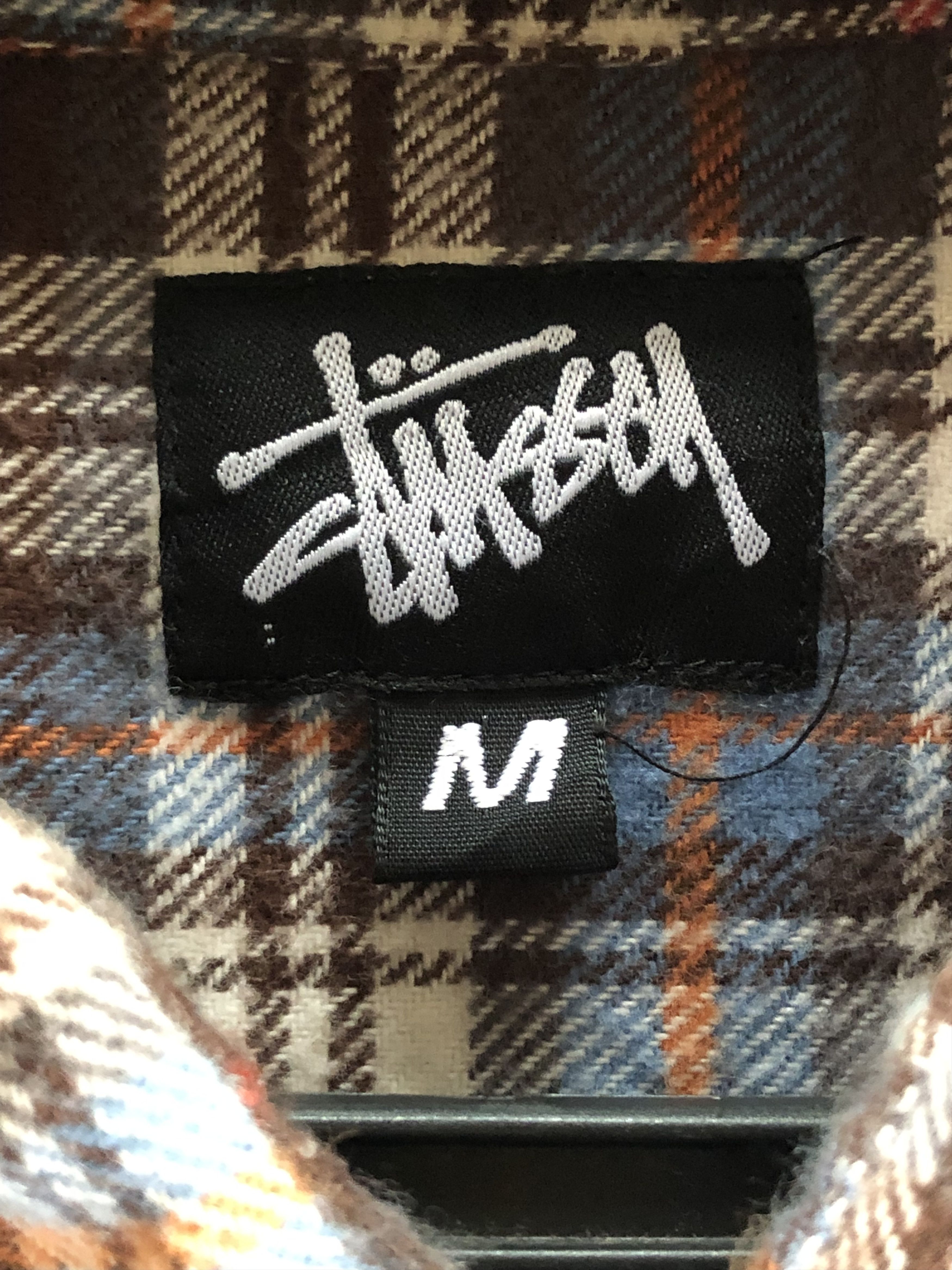 Stussy STUSSY JAPAN PLAID FLANNEL L/S BUTTON UPS Size US L / EU 52-54 / 3 - 8 Thumbnail