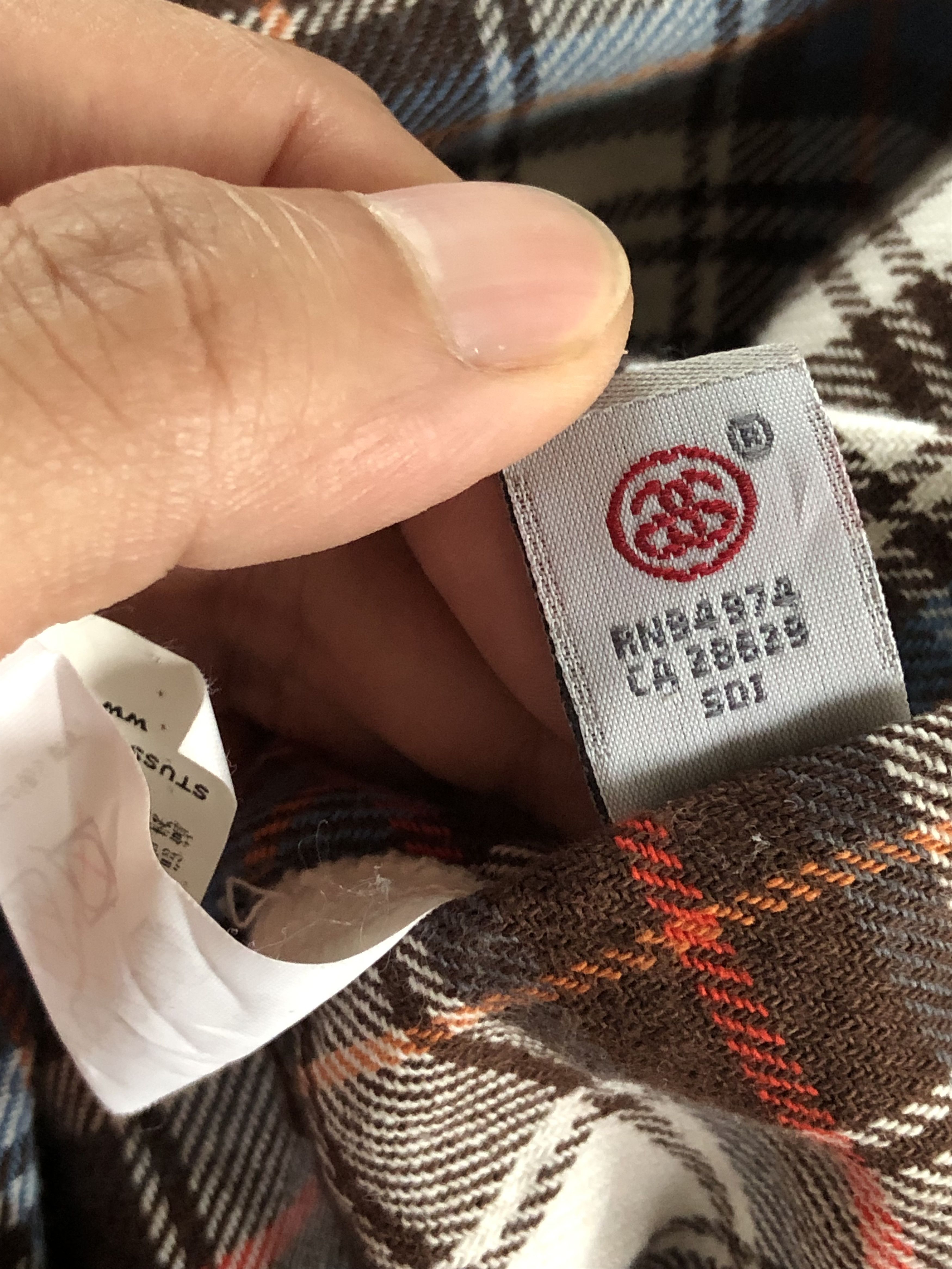 Stussy STUSSY JAPAN PLAID FLANNEL L/S BUTTON UPS Size US L / EU 52-54 / 3 - 10 Thumbnail