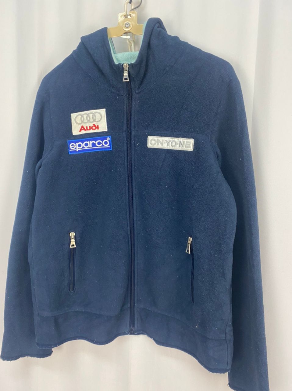 Helly Hansen Helly Hansen fleece zipper hoodie with patches Size US M / EU 48-50 / 2 - 5 Thumbnail