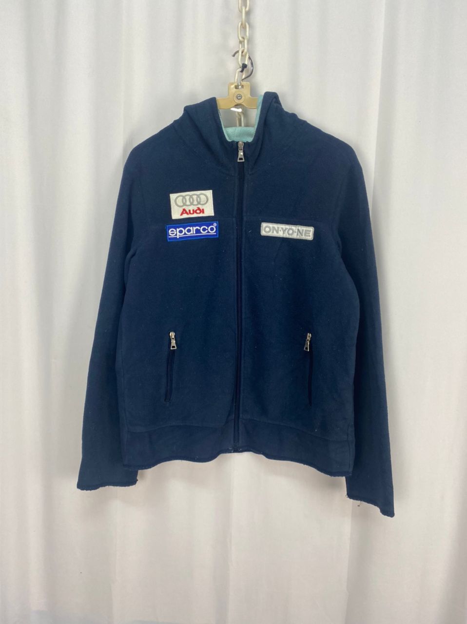Helly Hansen Helly Hansen fleece zipper hoodie with patches Size US M / EU 48-50 / 2 - 6 Thumbnail