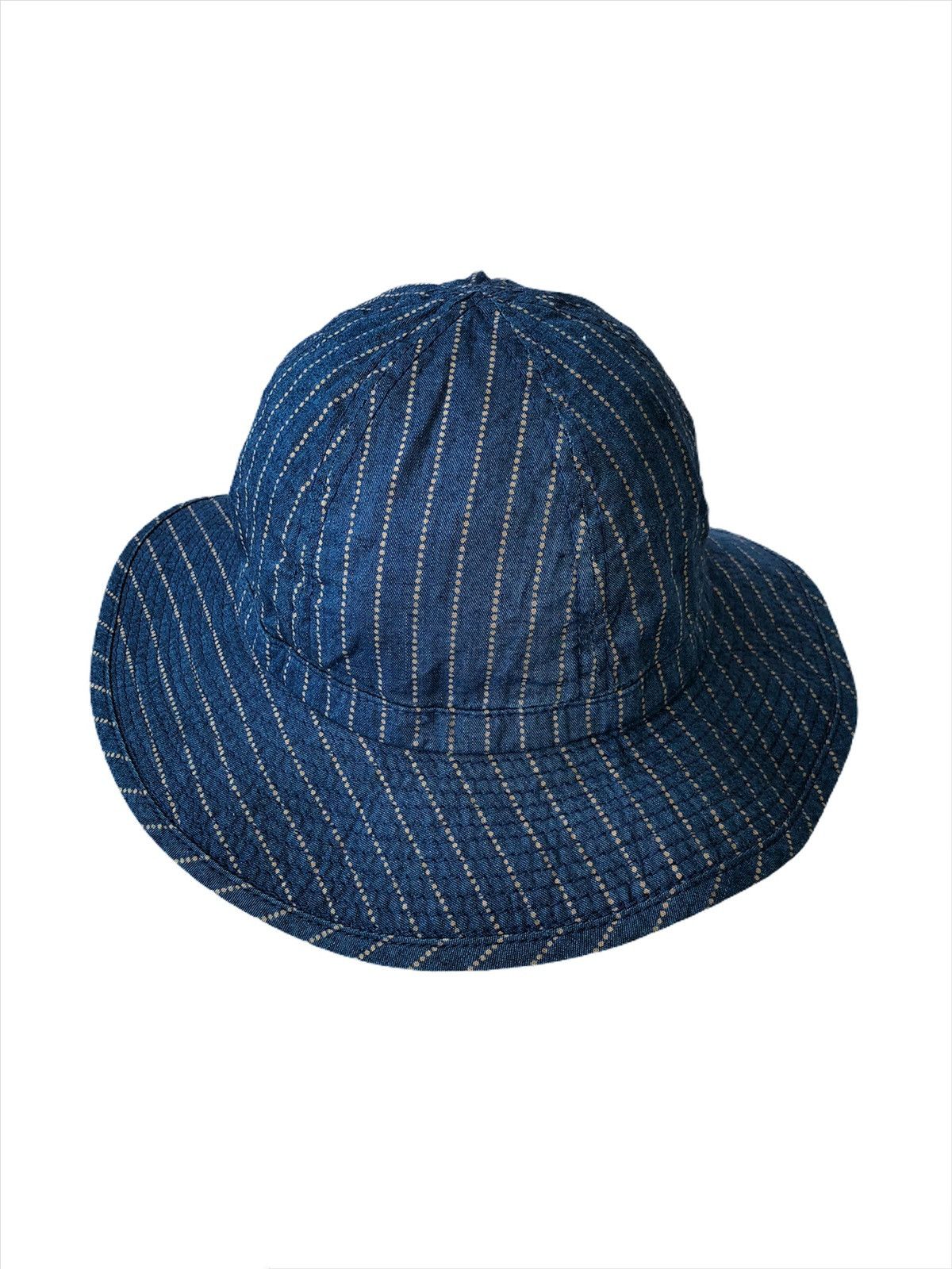 CA4LA RARE🔥Ca4la 🇯🇵 Indigo Sashiko Stitches Wabash Bucket Hat Size ONE SIZE - 1 Thumbnail