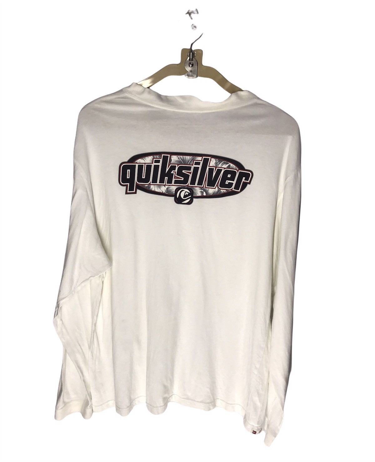 Quicksilver × Vintage Vintage quicksilver distressed long sleeve shirt Size US M / EU 48-50 / 2 - 2 Thumbnail