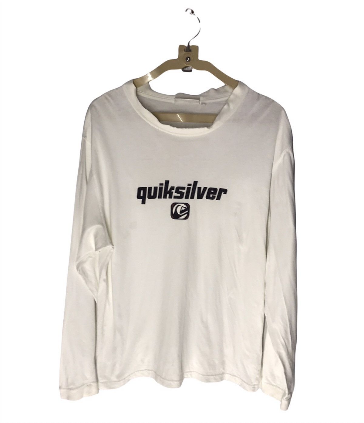 Vintage quicksilver distressed long sleeve shirt