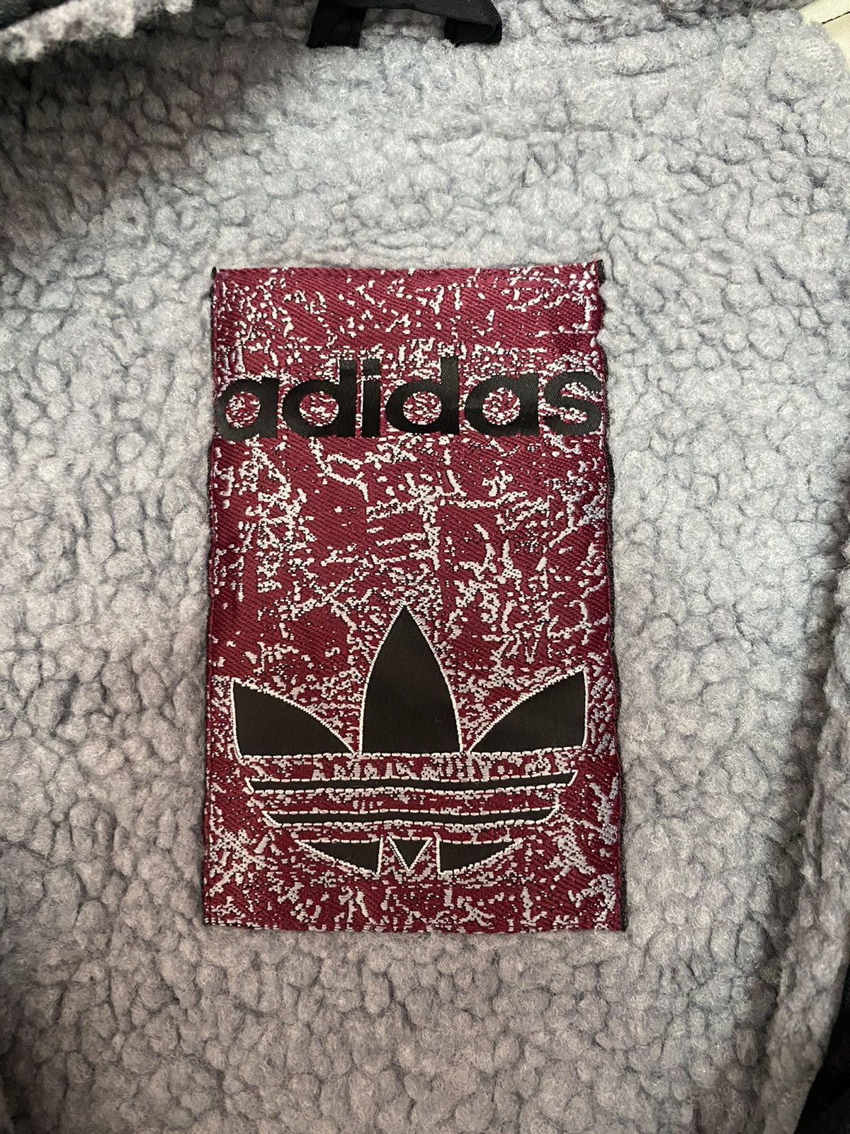 Adidas LONG JACKET COACH STYLE ADIDAS BIG LOGO HOODIE Size US L / EU 52-54 / 3 - 12 Thumbnail