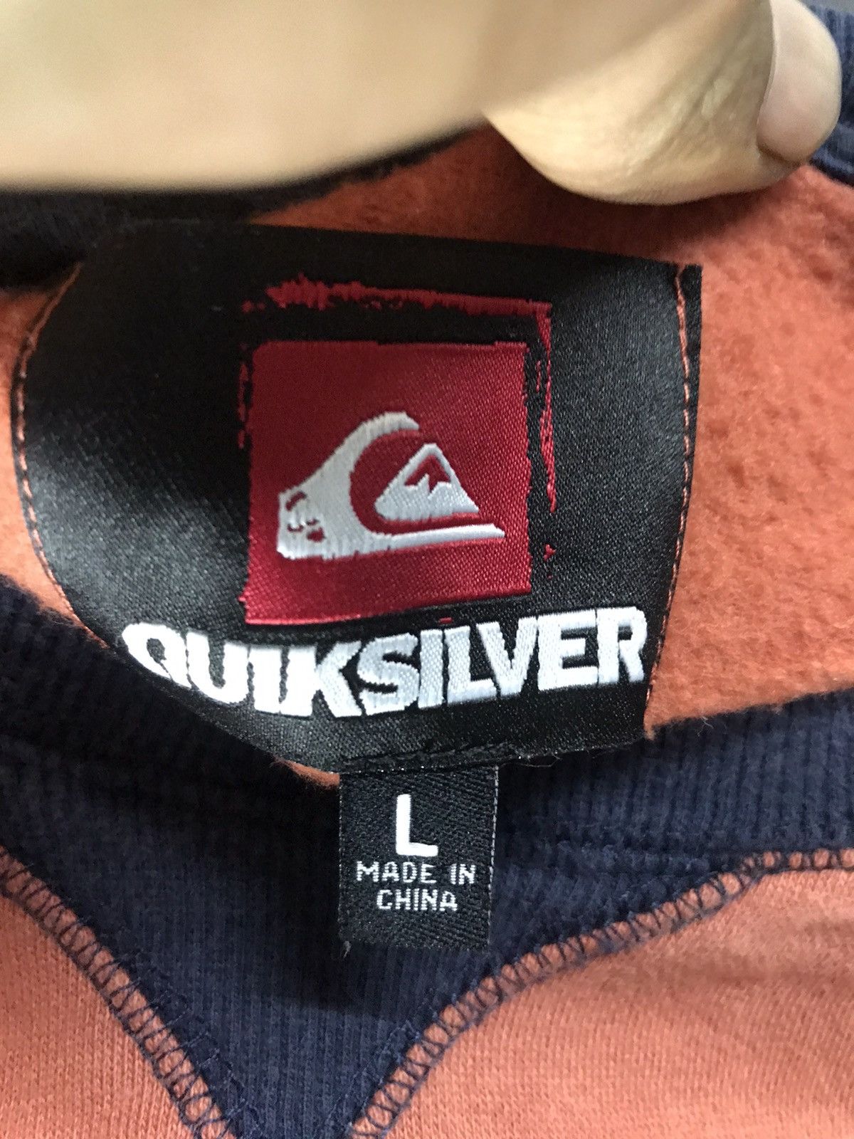 Quicksilver Quicksilver crewneck sweatshirt small logo Size US L / EU 52-54 / 3 - 3 Thumbnail