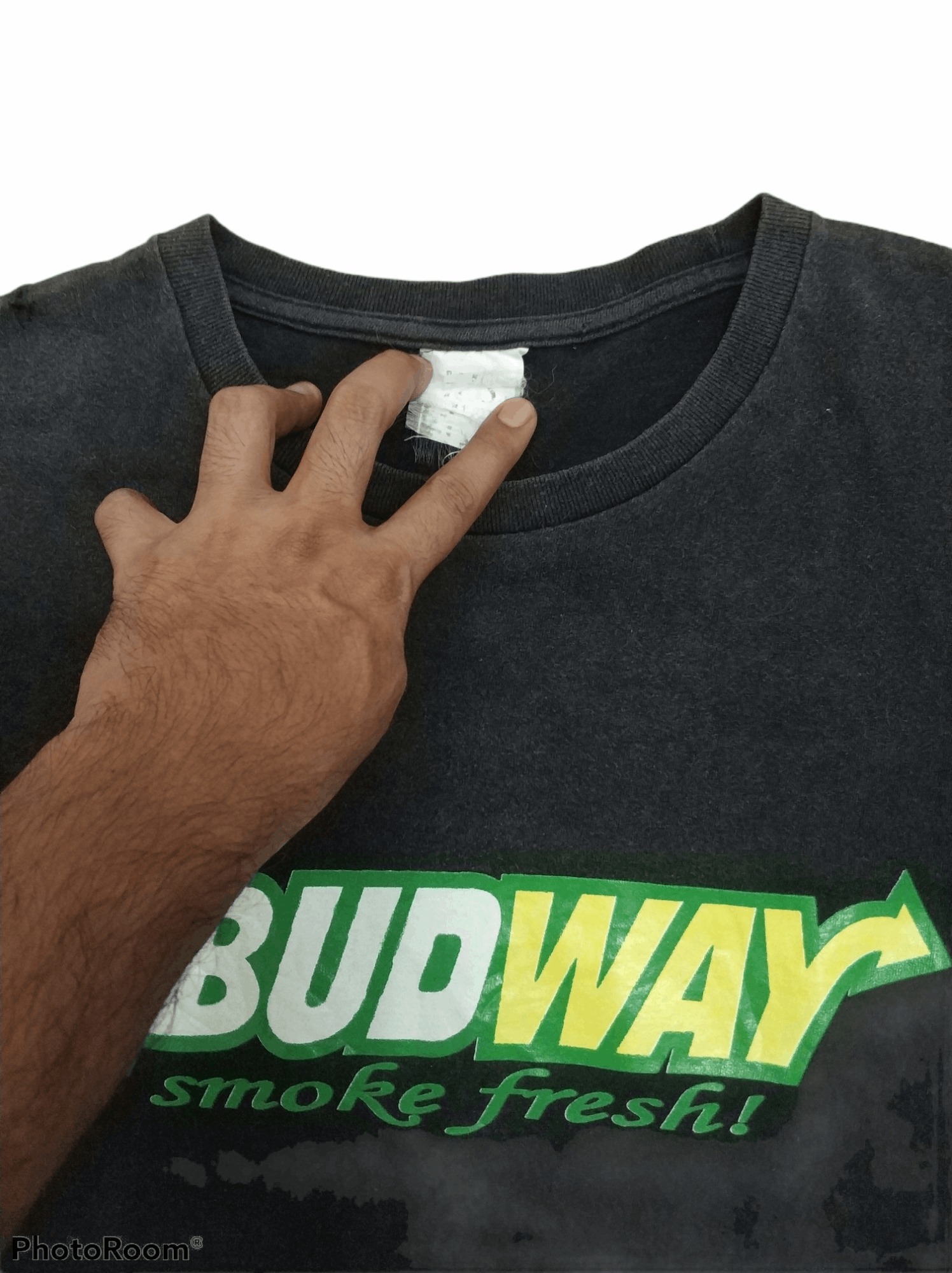 Japanese Brand 🔥Vintage Faded Subway Parody Budway Tees Size US M / EU 48-50 / 2 - 2 Thumbnail