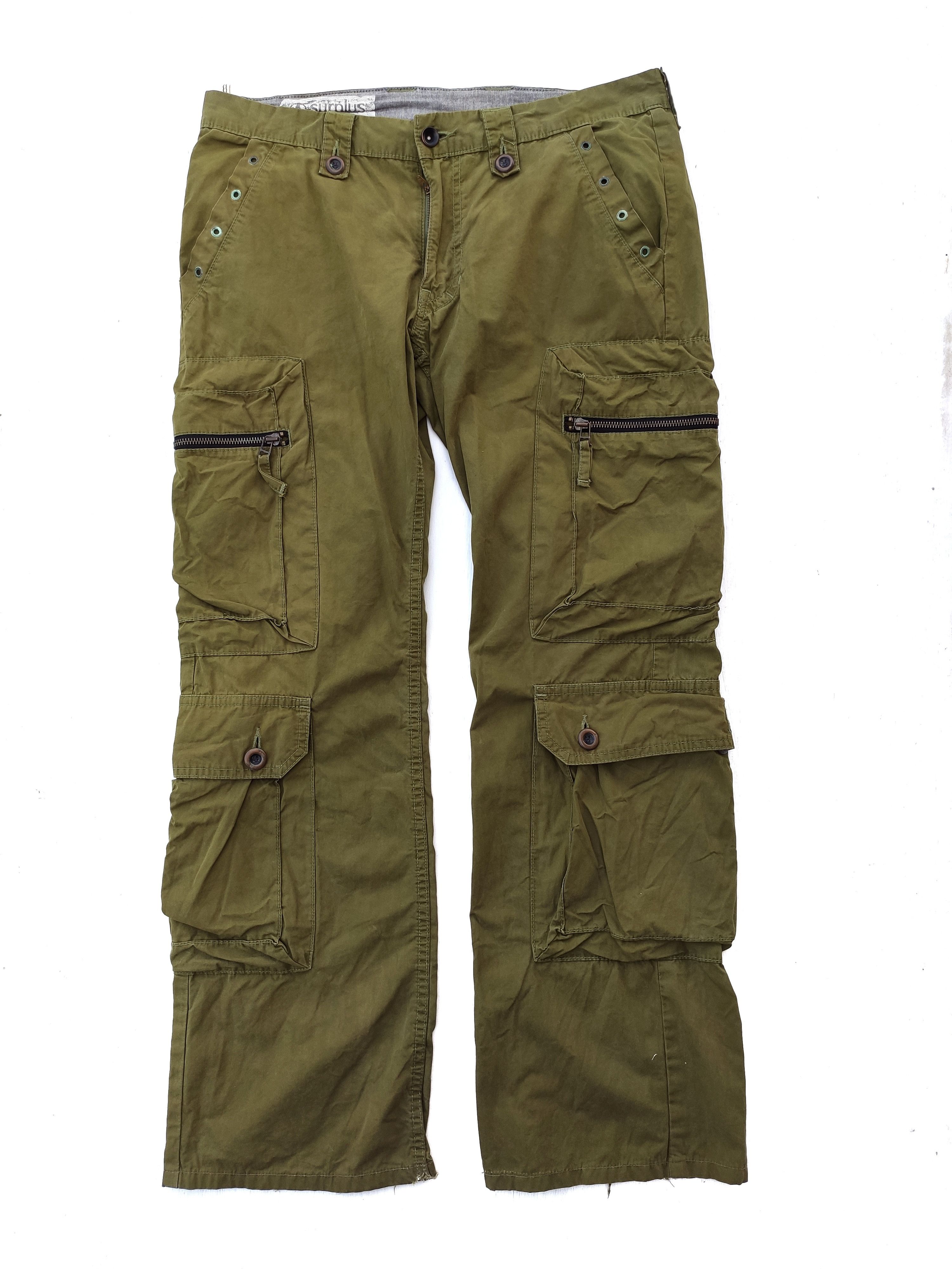 Generic Surplus Surplus Cargo pants tactical design multi pocket Size US 34 / EU 50 - 1 Thumbnail