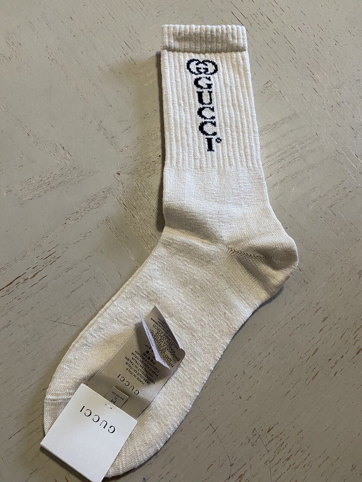 Gucci Socks in White/Milk Size ONE SIZE - 4 Thumbnail
