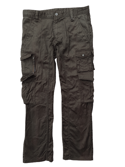 Nicole Club 🔥 NICOLE MONSIEUR Cargo Pants black Colour Size US 34 / EU 50 - 2 Thumbnail