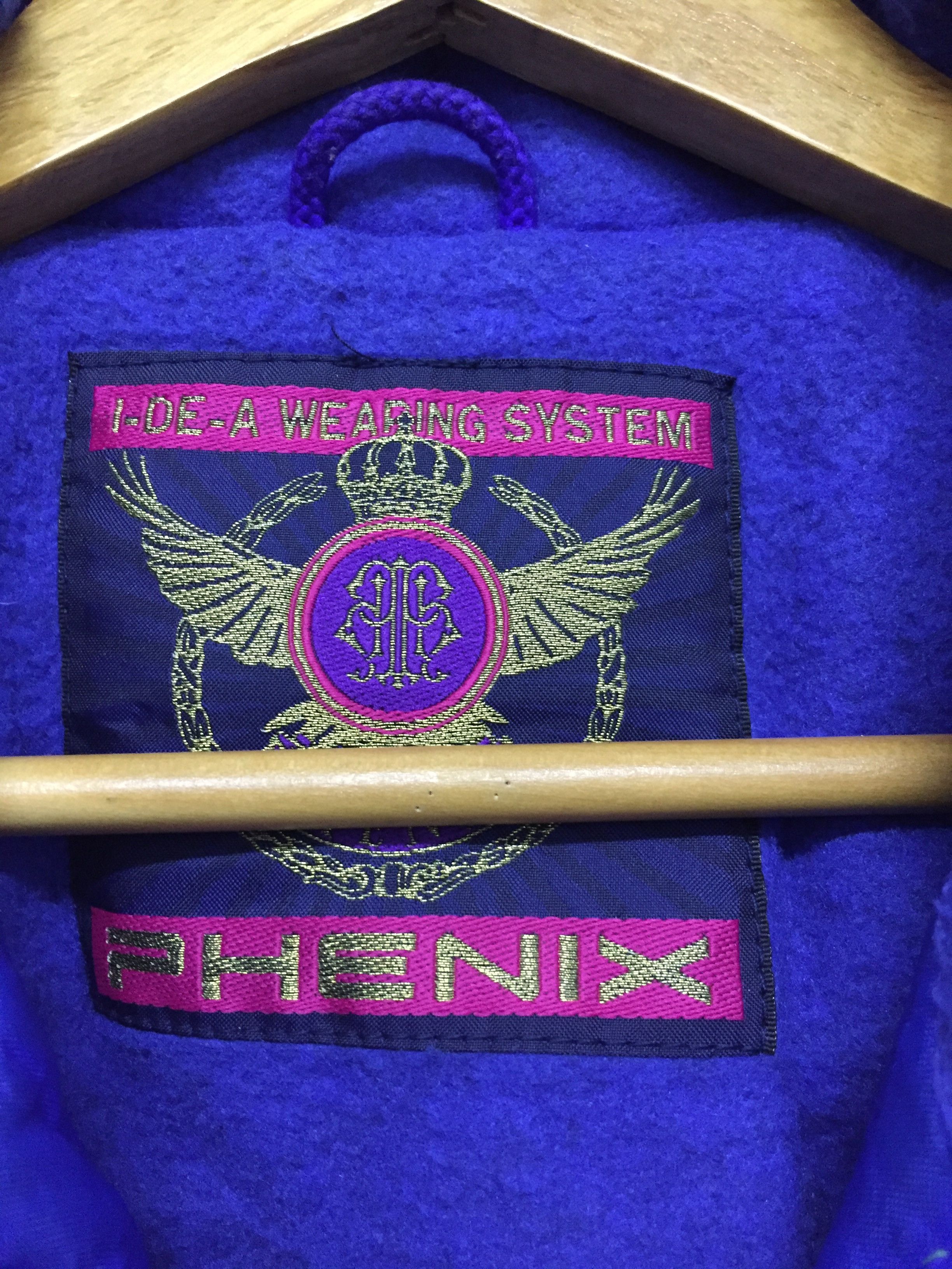 Descente 90's Phenix Multicolor Ski Bomber Jacket Size US L / EU 52-54 / 3 - 11 Thumbnail