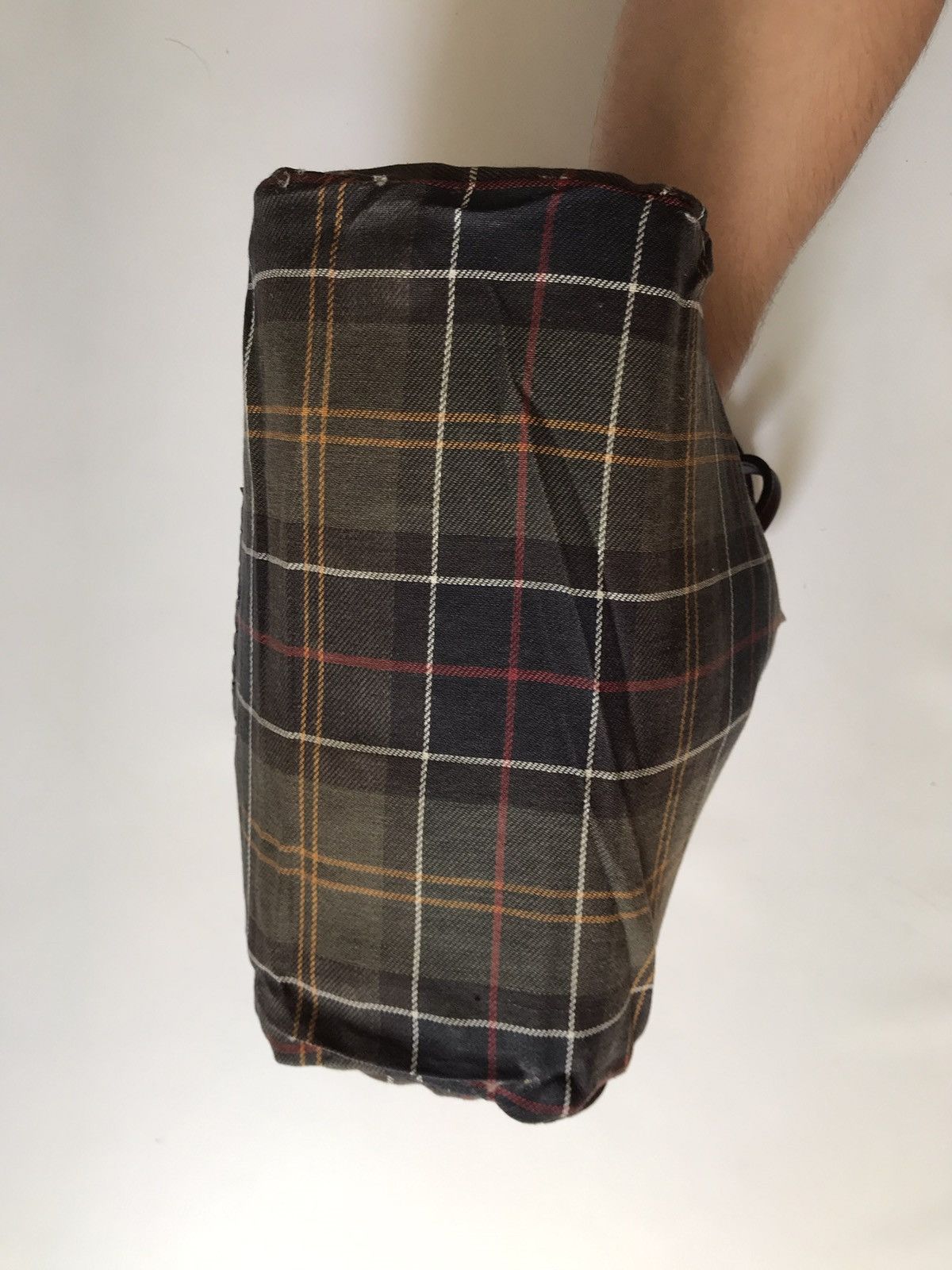 Barbour Barbour Brown Leather Tote Bag Handbag Shoulder Size ONE SIZE - 18 Thumbnail