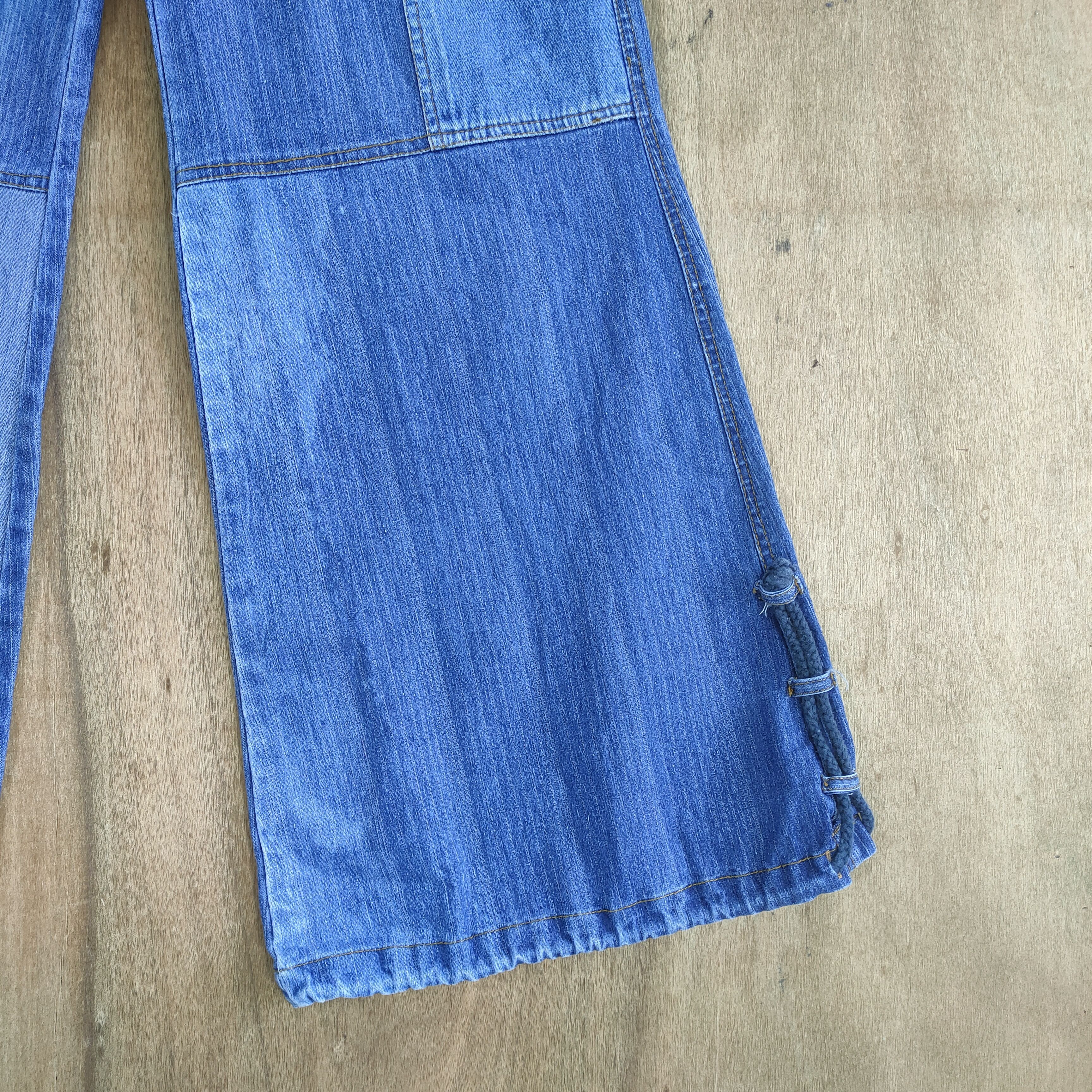 Japanese Brand VINTAGE JAPANESE FLARE CARGO PANTS Size US 32 / EU 48 - 8 Thumbnail