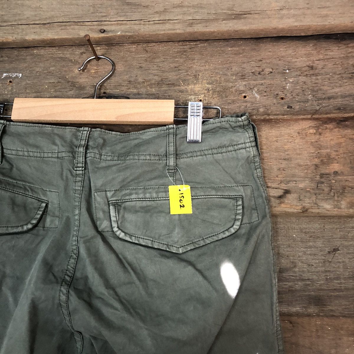 Japanese Brand DLL Uniqlo Green Cargo Multipocket Pants #1502 Size US 29 - 12 Thumbnail