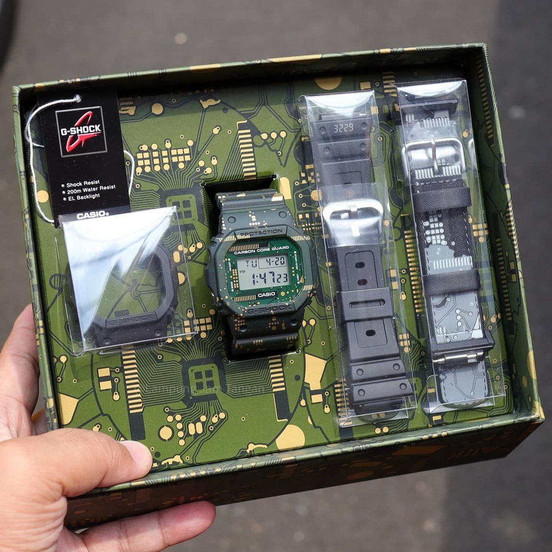 Casio 🔥Special Edition🔥Gshock DWE-5600CC Camouflage Size ONE SIZE - 9 Thumbnail