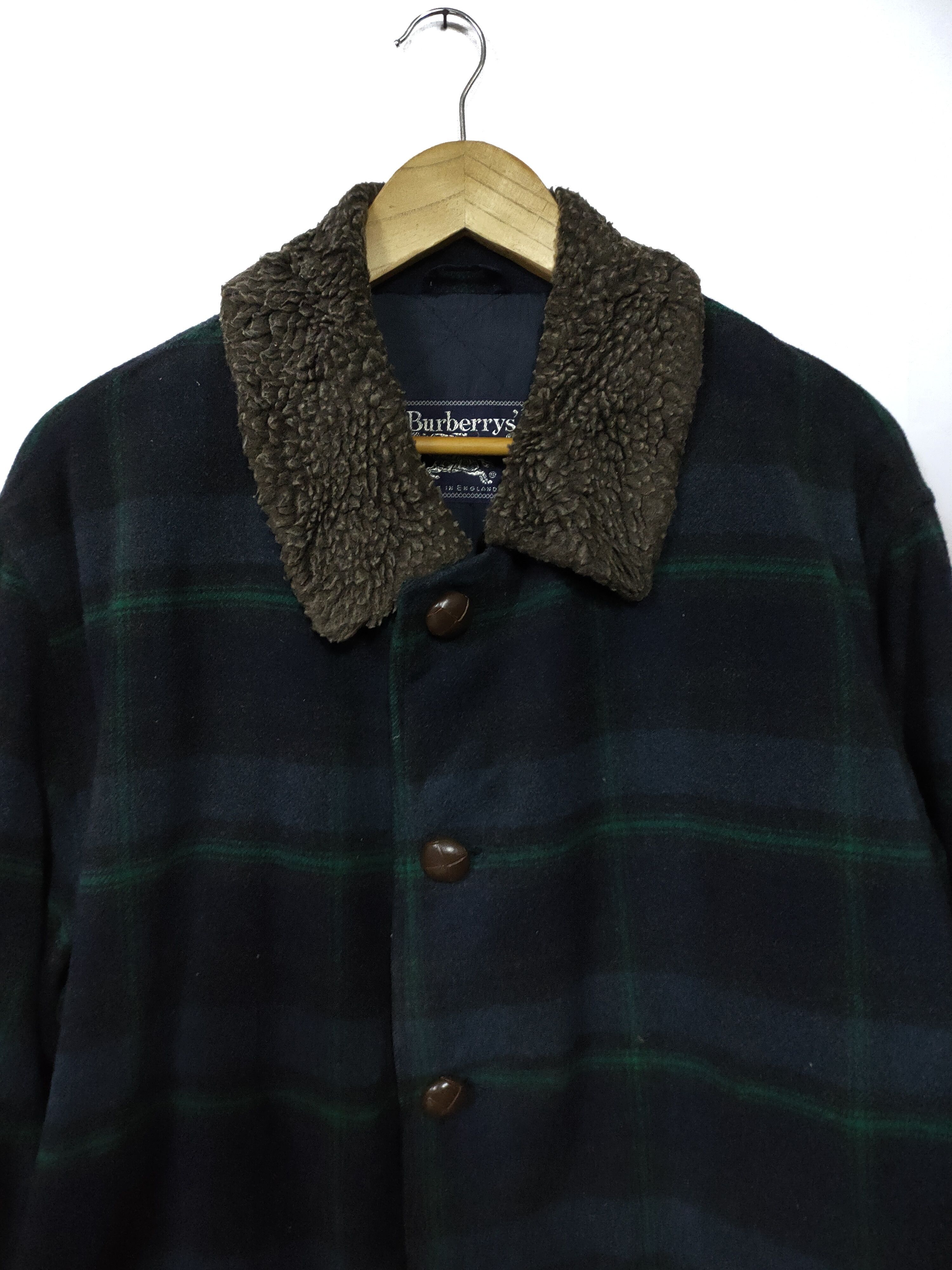 Burberry × Burberry Prorsum × Vintage VTG BURBERRY WOOL TARTAN JACKET Size US M / EU 48-50 / 2 - 3 Thumbnail