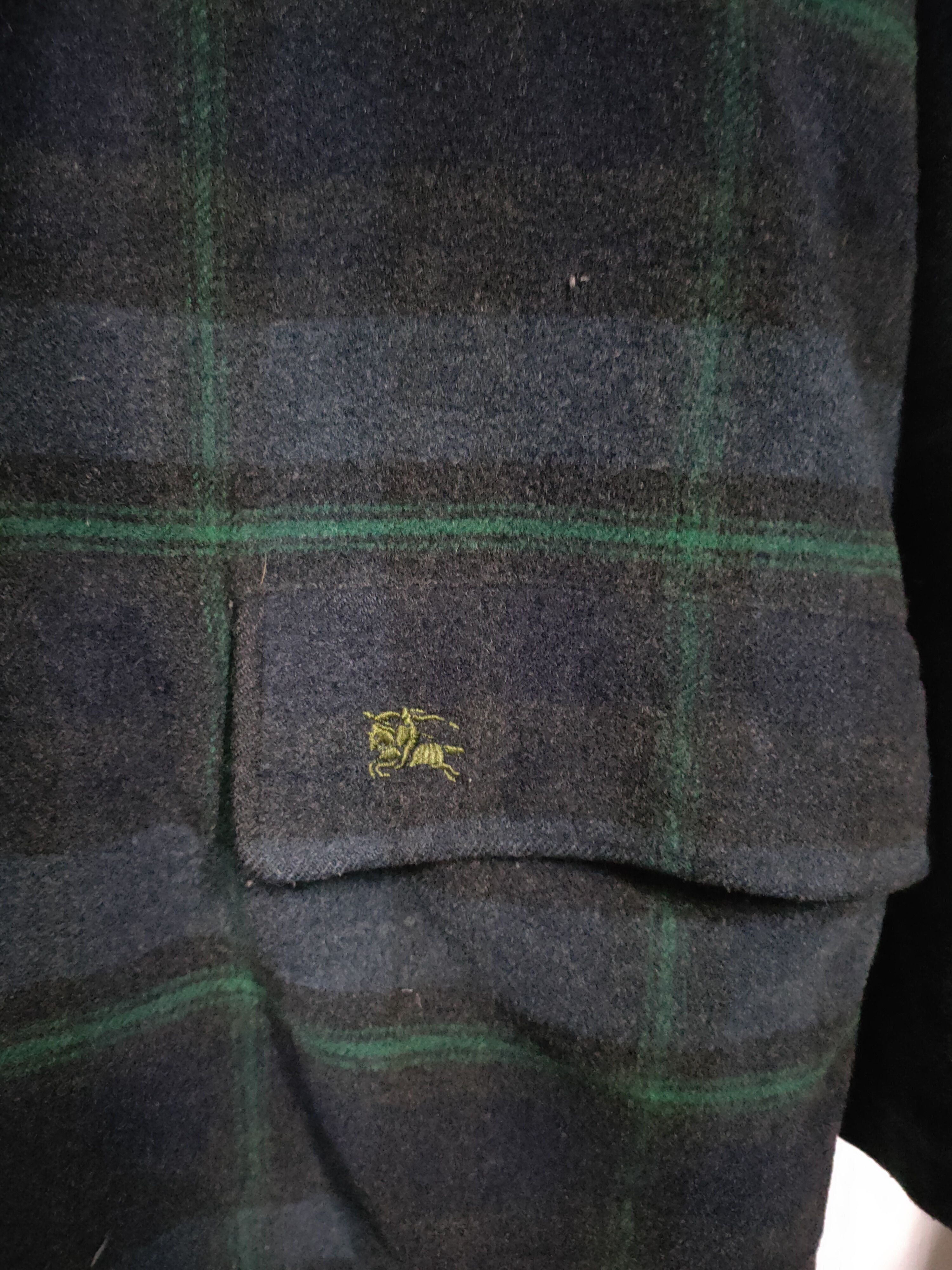 Burberry × Burberry Prorsum × Vintage VTG BURBERRY WOOL TARTAN JACKET Size US M / EU 48-50 / 2 - 8 Thumbnail