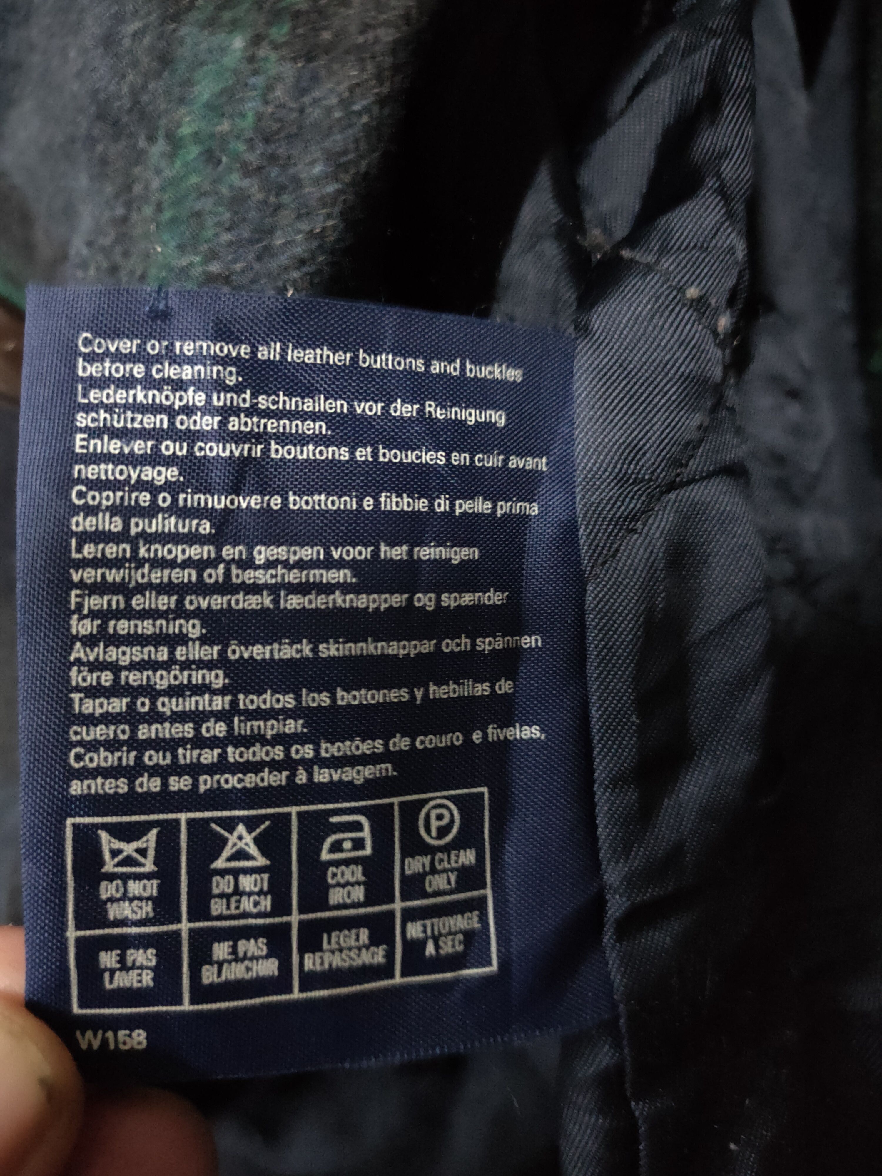 Burberry × Burberry Prorsum × Vintage VTG BURBERRY WOOL TARTAN JACKET Size US M / EU 48-50 / 2 - 6 Thumbnail