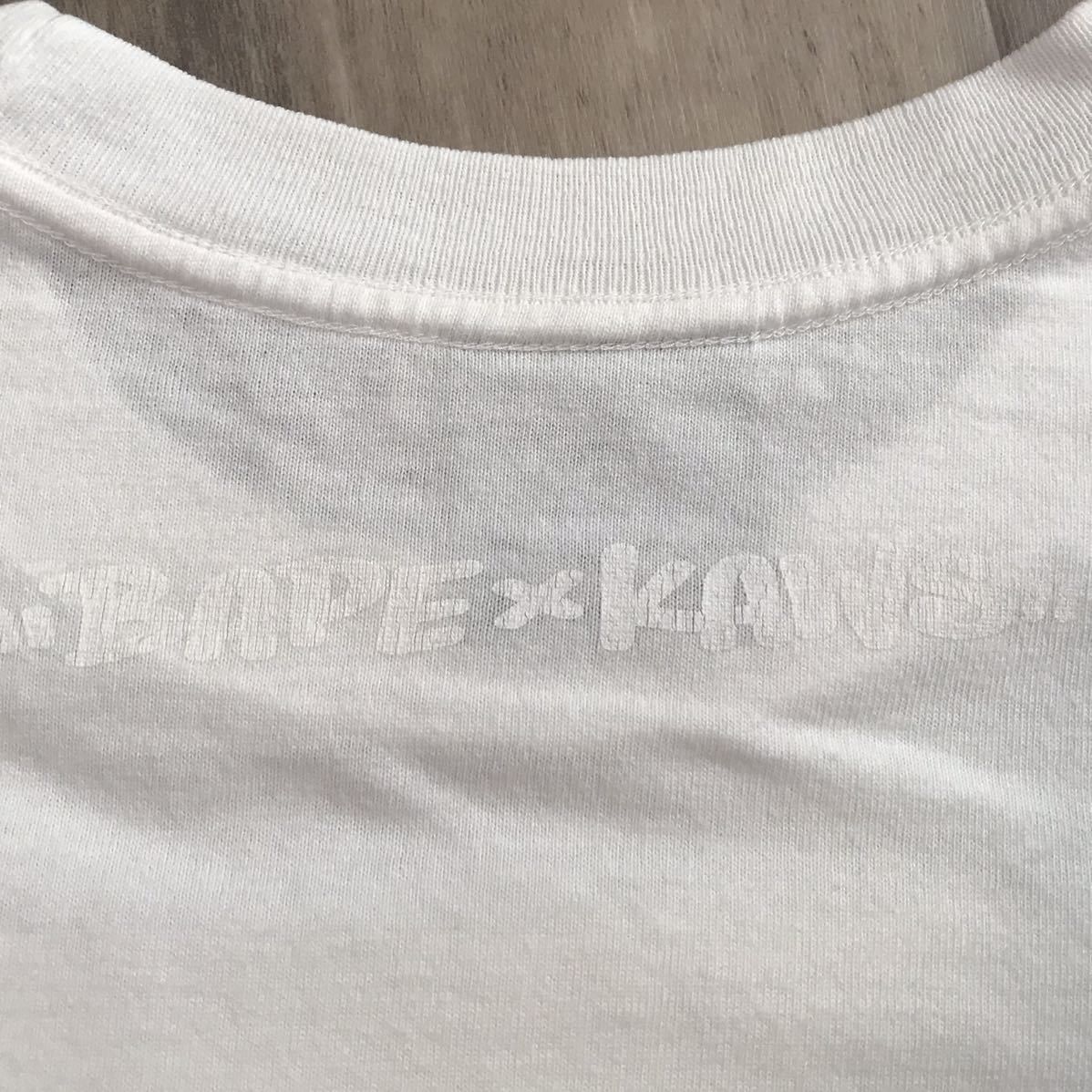 Bape × Kaws BAPE × kaws ABC camo blue Big face T-shirt a bathing ape Size US M / EU 48-50 / 2 - 4 Thumbnail