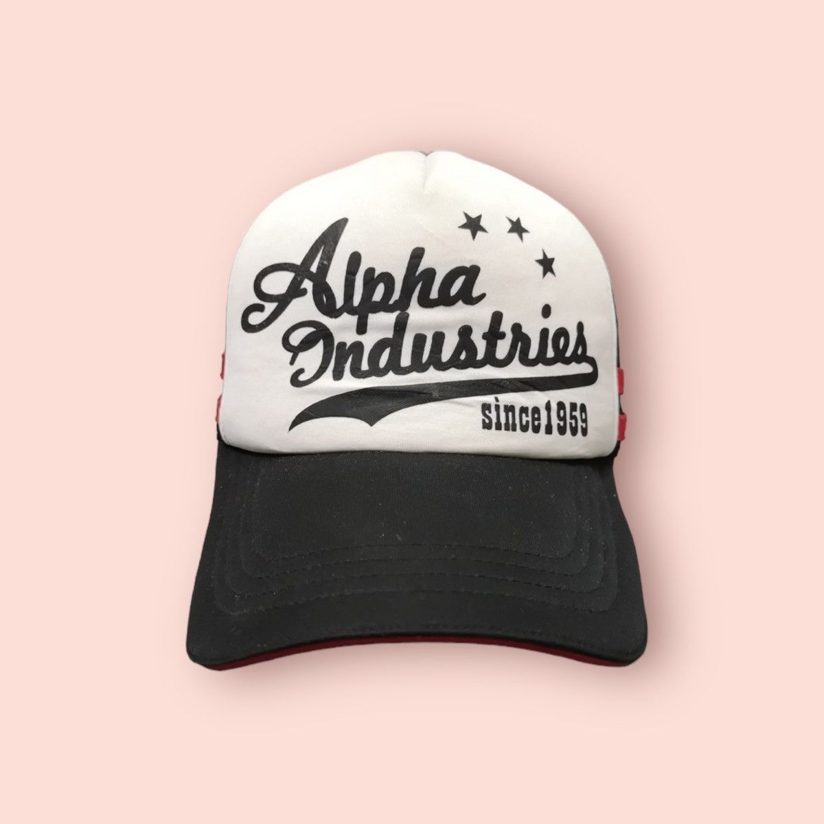 Alpha Industries × Aviator Nation VINTAGE ALPHA INDUSTRIES TRUCKER SNAPBACK Size ONE SIZE - 2 Thumbnail