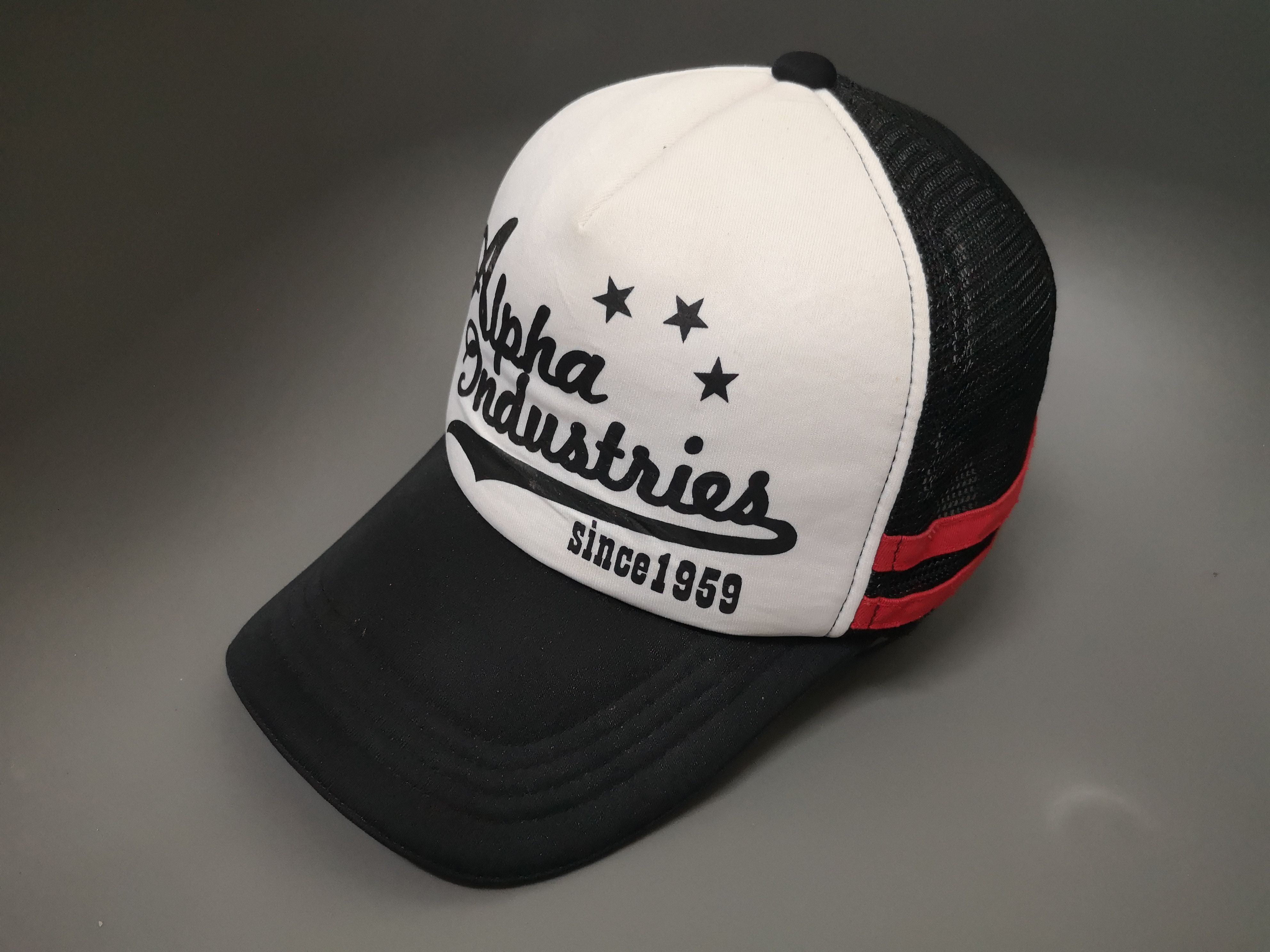 Alpha Industries × Aviator Nation VINTAGE ALPHA INDUSTRIES TRUCKER SNAPBACK Size ONE SIZE - 5 Thumbnail