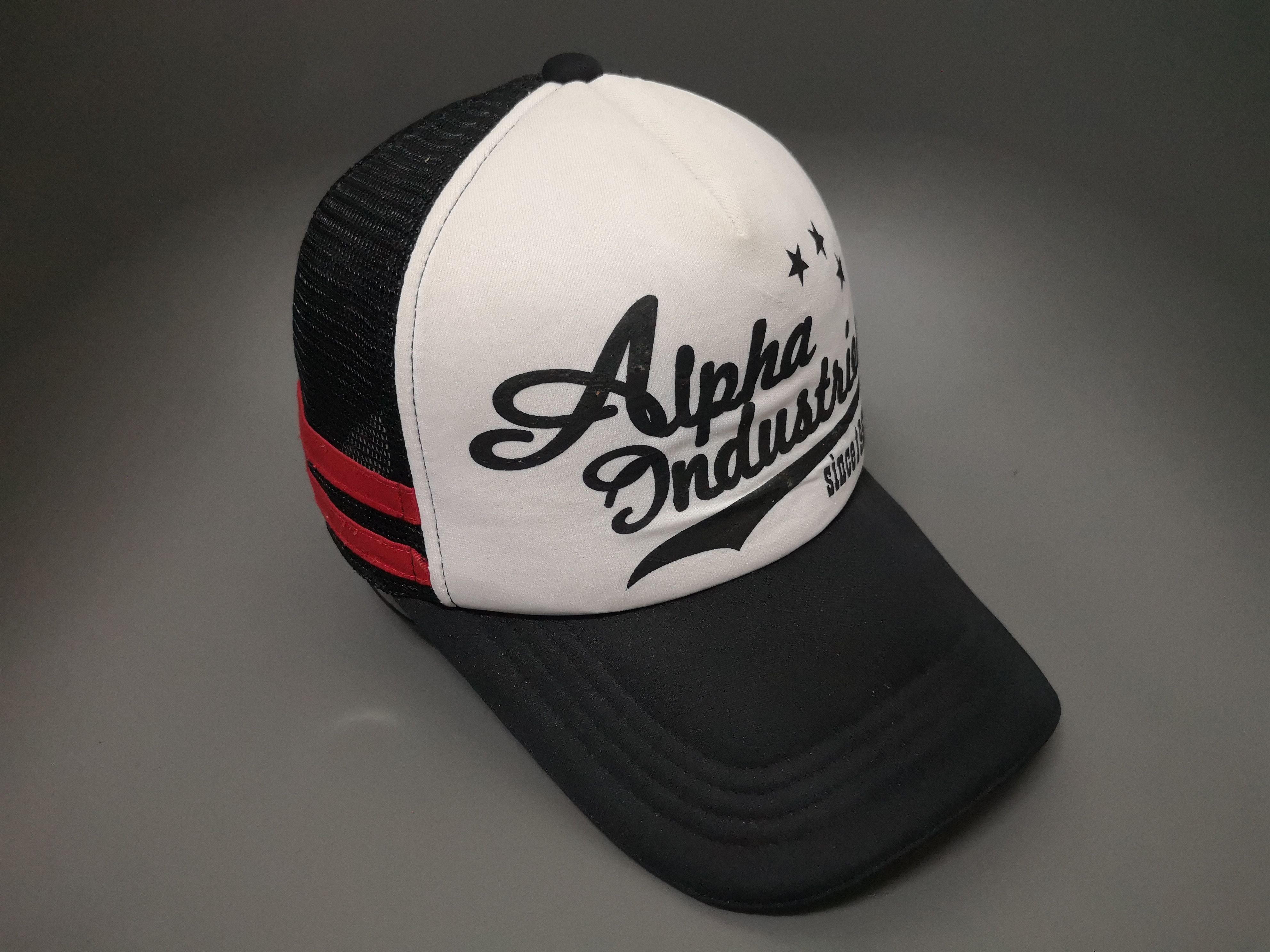 Alpha Industries × Aviator Nation VINTAGE ALPHA INDUSTRIES TRUCKER SNAPBACK Size ONE SIZE - 7 Thumbnail
