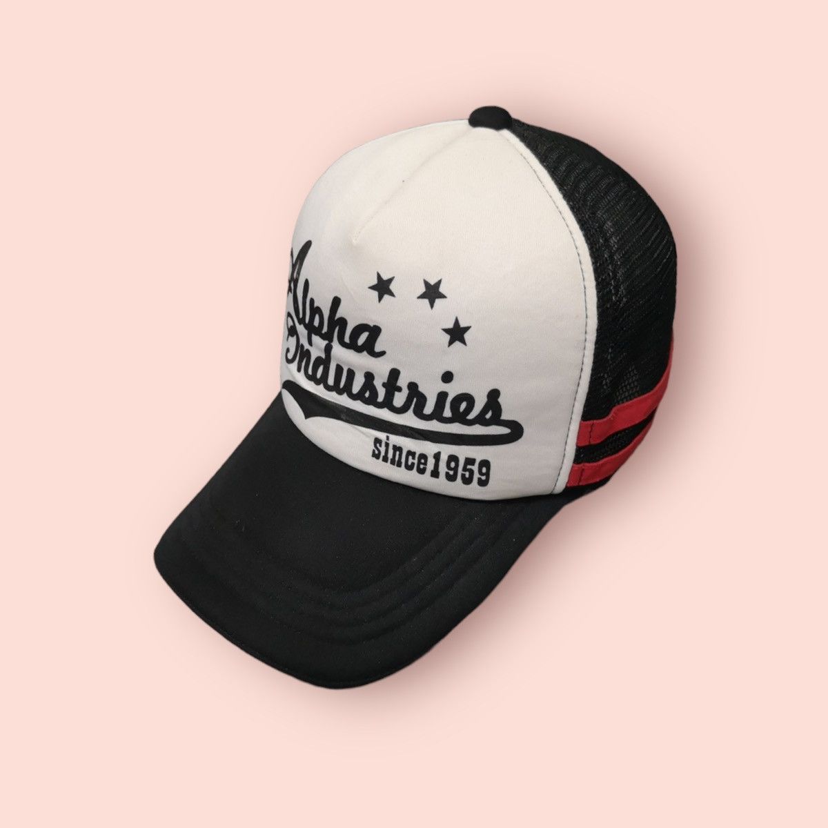 Alpha Industries × Aviator Nation VINTAGE ALPHA INDUSTRIES TRUCKER SNAPBACK Size ONE SIZE - 1 Thumbnail