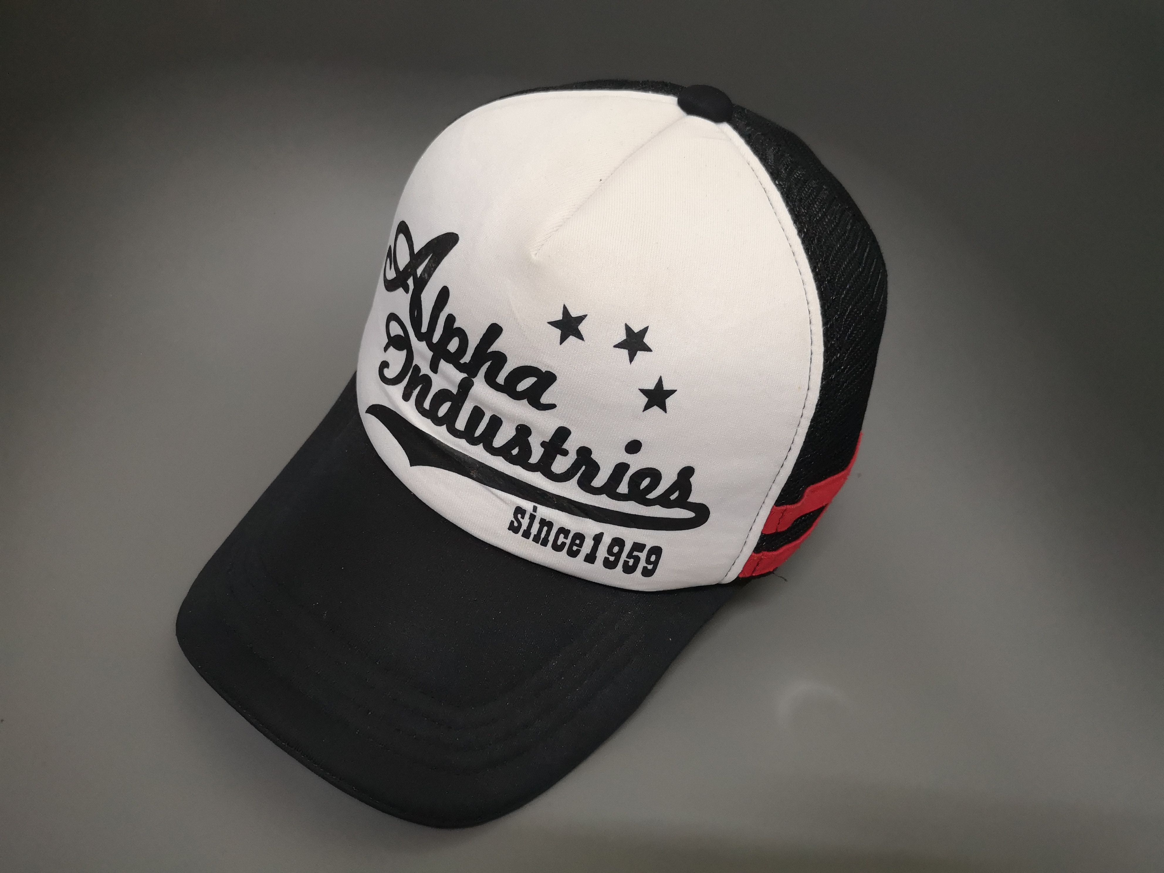 Alpha Industries × Aviator Nation VINTAGE ALPHA INDUSTRIES TRUCKER SNAPBACK Size ONE SIZE - 3 Thumbnail
