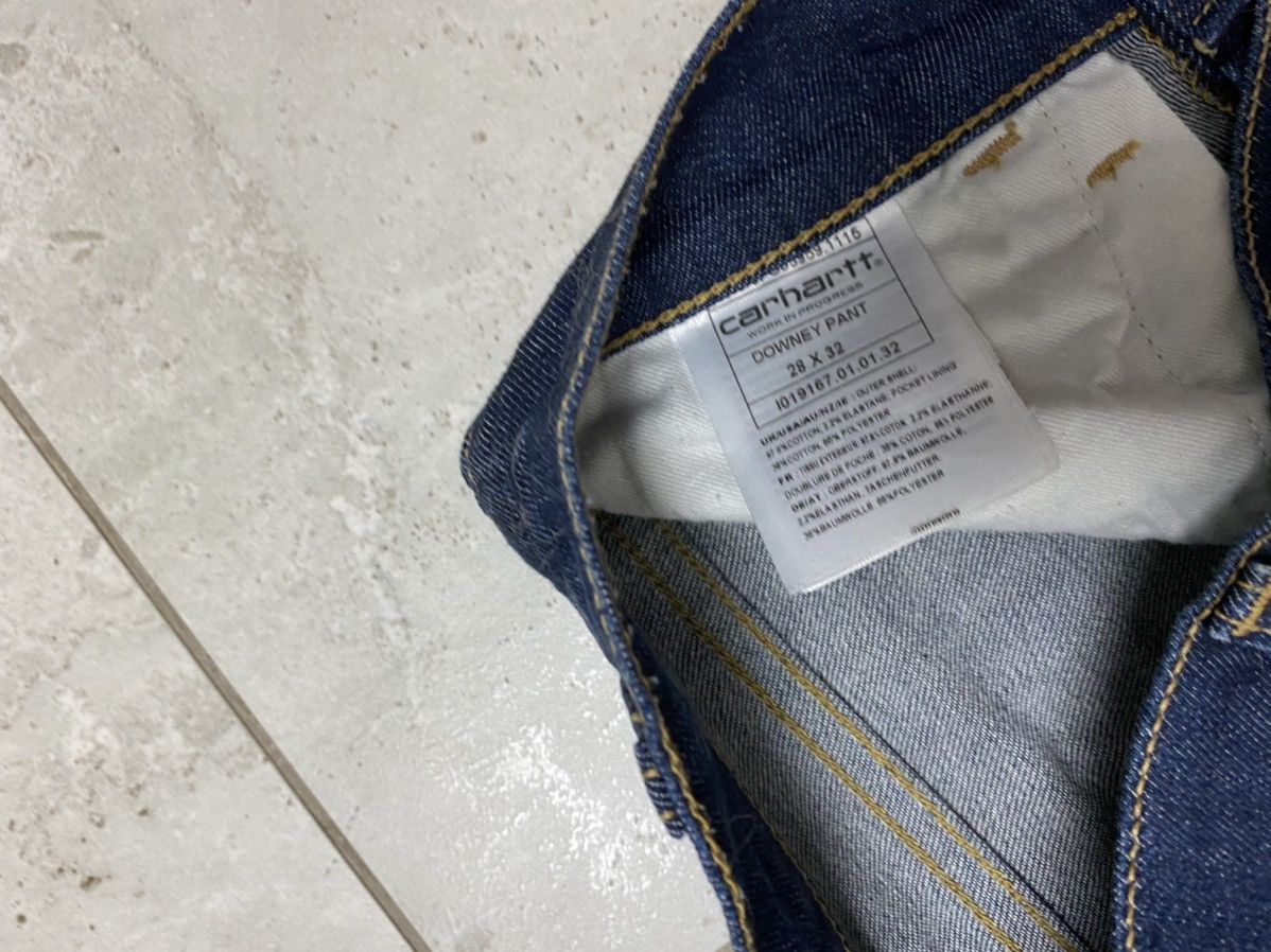 Carhartt × Vintage Carhartt vintage Downey Pant navy jeans denim pants Size US 28 / EU 44 - 6 Thumbnail
