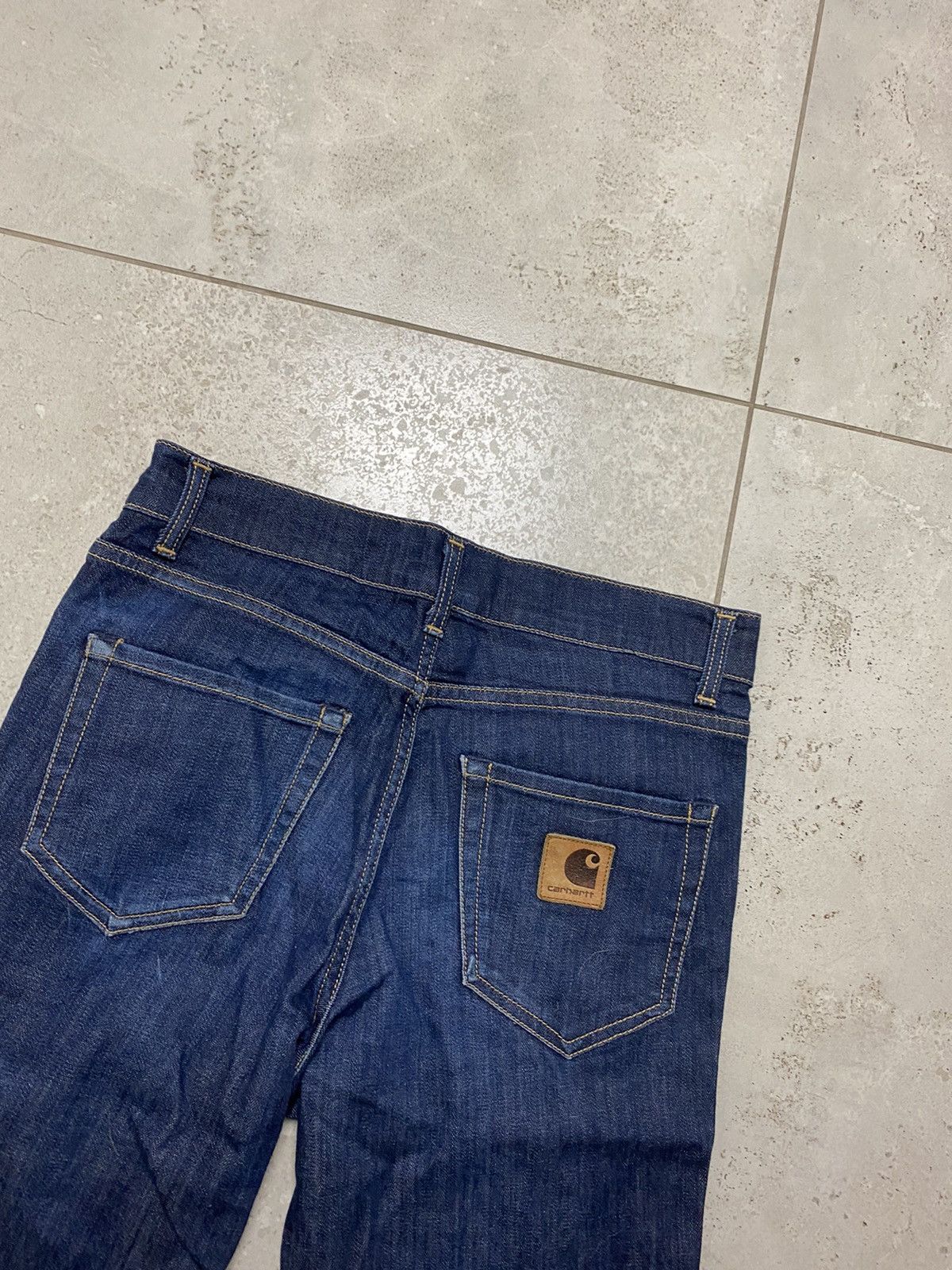 Carhartt × Vintage Carhartt vintage Downey Pant navy jeans denim pants Size US 28 / EU 44 - 2 Thumbnail