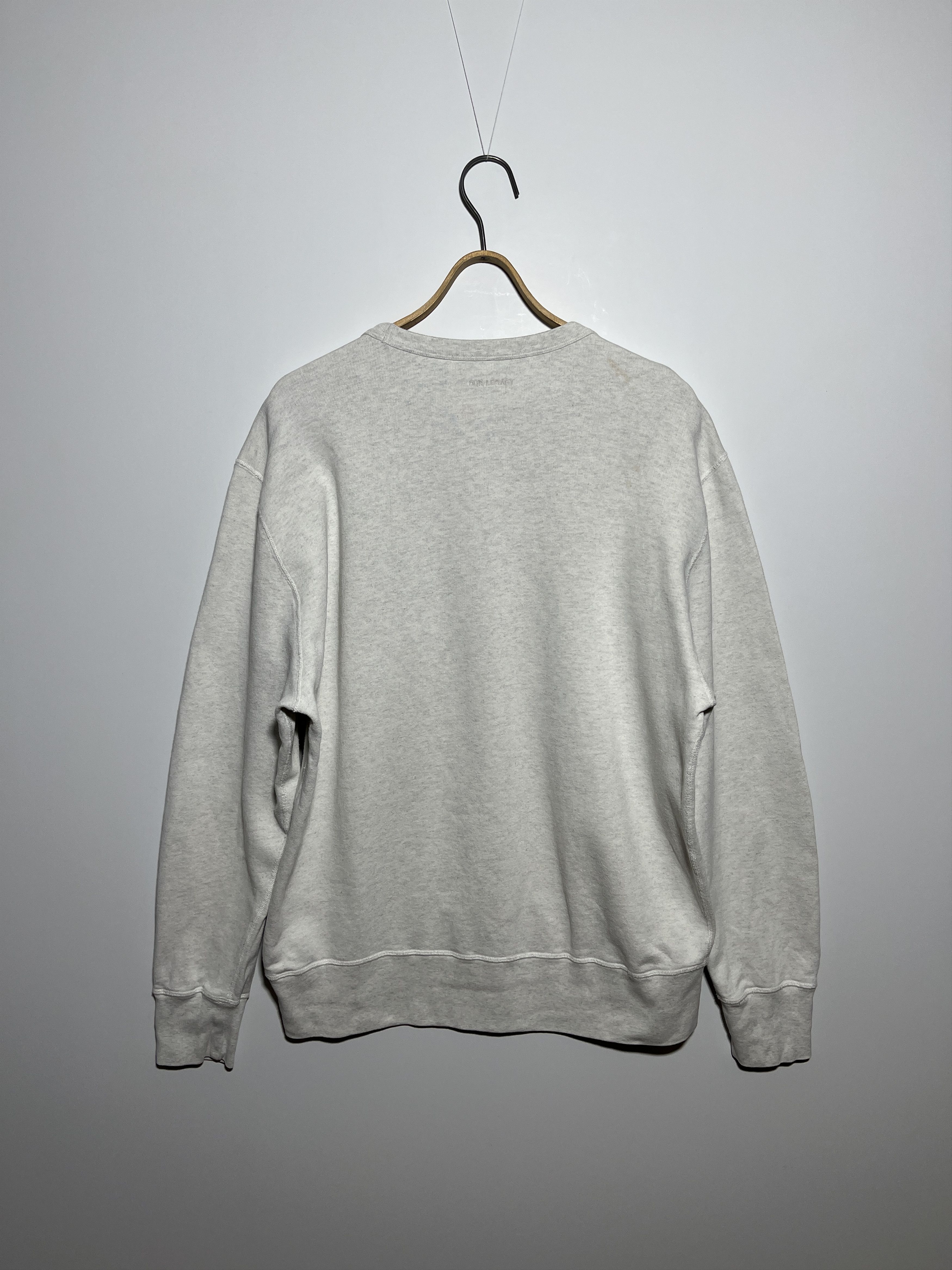 Our Legacy Our Legacy Reversible Gray Melange Sweatshirt Size L Size US L / EU 52-54 / 3 - 2 Thumbnail