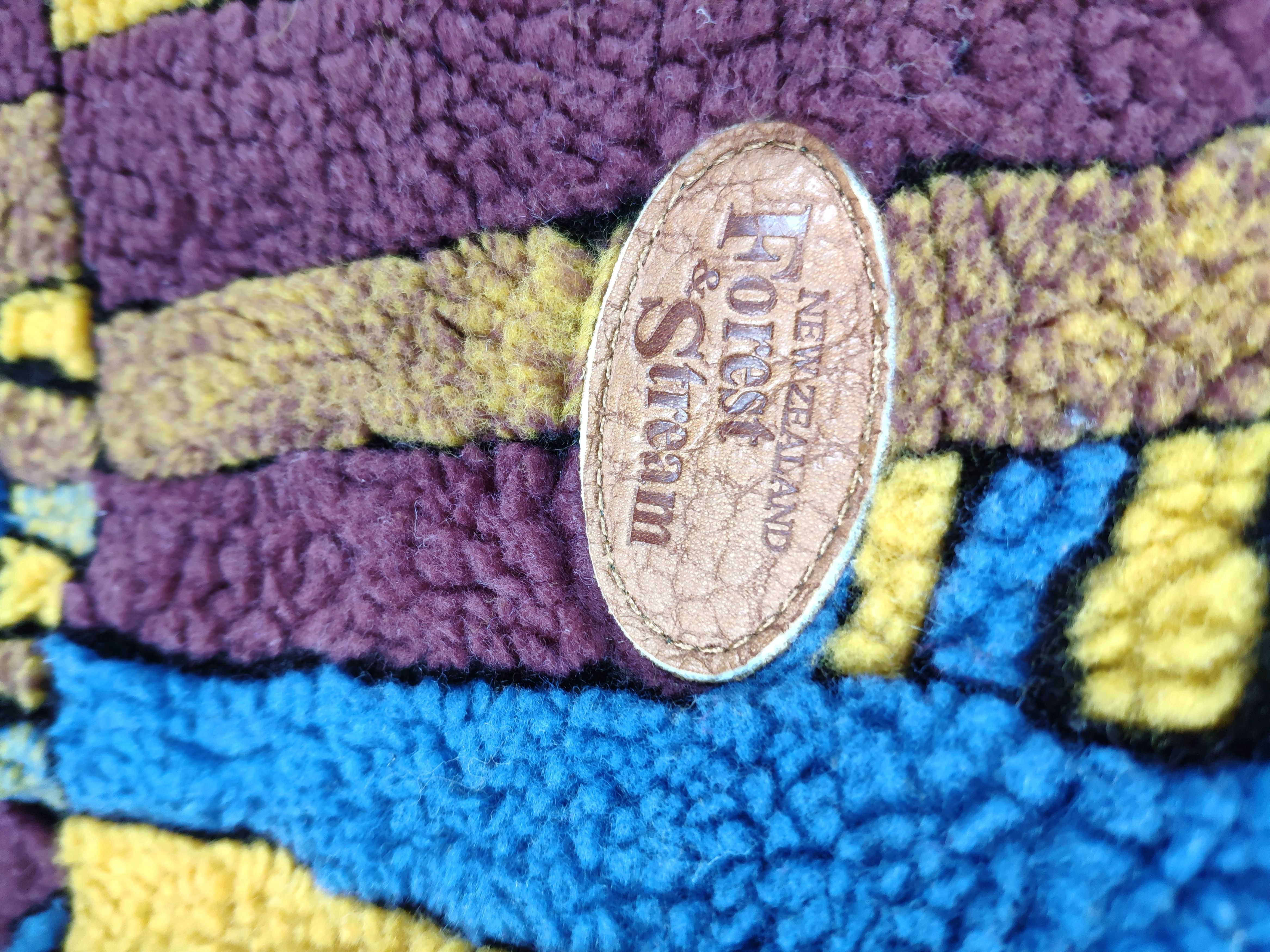 Japanese Brand RARE 💥 Vintage Fleece Sherpa Jacket Coogi Style Fullprint Size US M / EU 48-50 / 2 - 6 Thumbnail