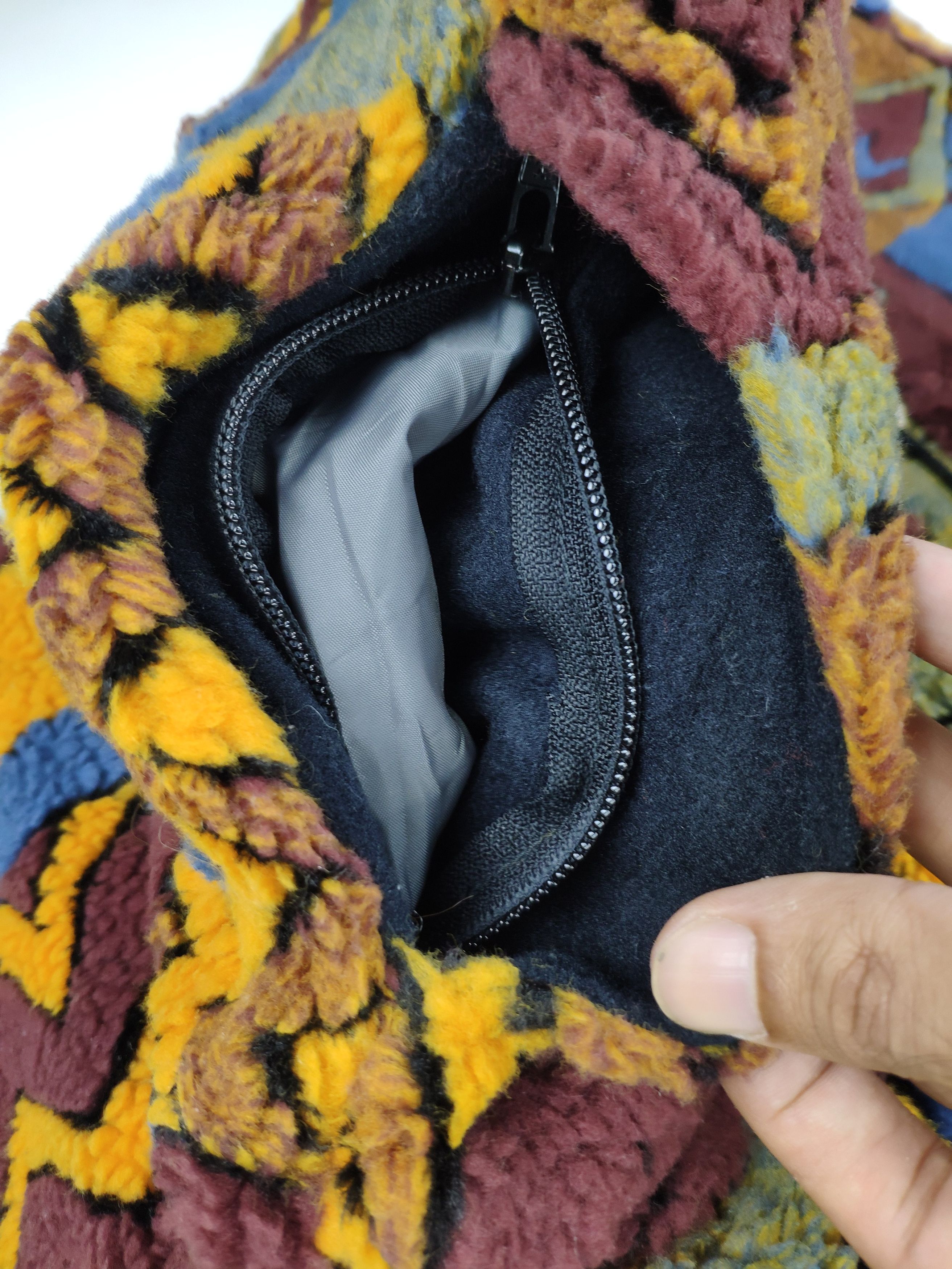 Japanese Brand RARE 💥 Vintage Fleece Sherpa Jacket Coogi Style Fullprint Size US M / EU 48-50 / 2 - 12 Thumbnail