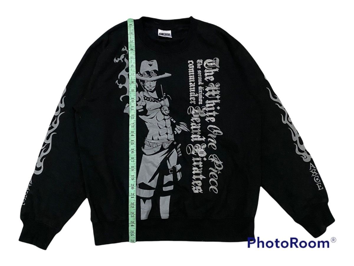 Anime × Cartoon Network × Japanese Brand Vintage OnePiece Monkey D.luffy Anime Sweatshirt Size US L / EU 52-54 / 3 - 9 Thumbnail