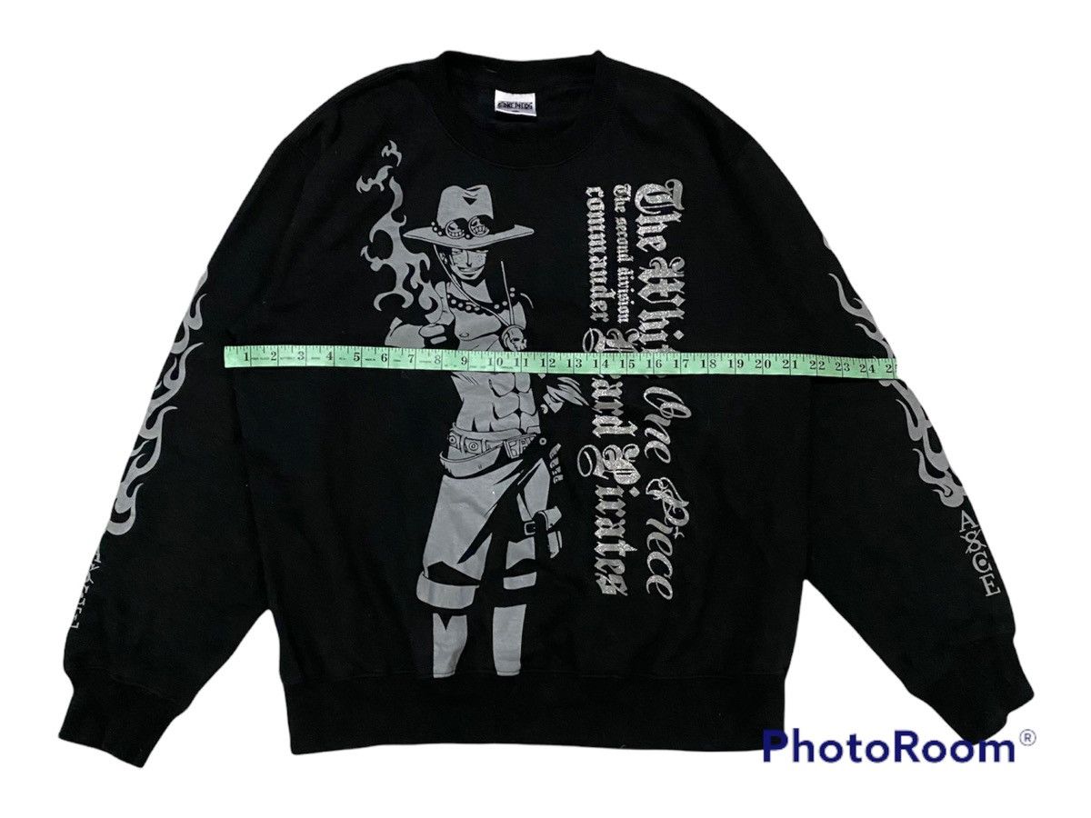 Anime × Cartoon Network × Japanese Brand Vintage OnePiece Monkey D.luffy Anime Sweatshirt Size US L / EU 52-54 / 3 - 8 Thumbnail