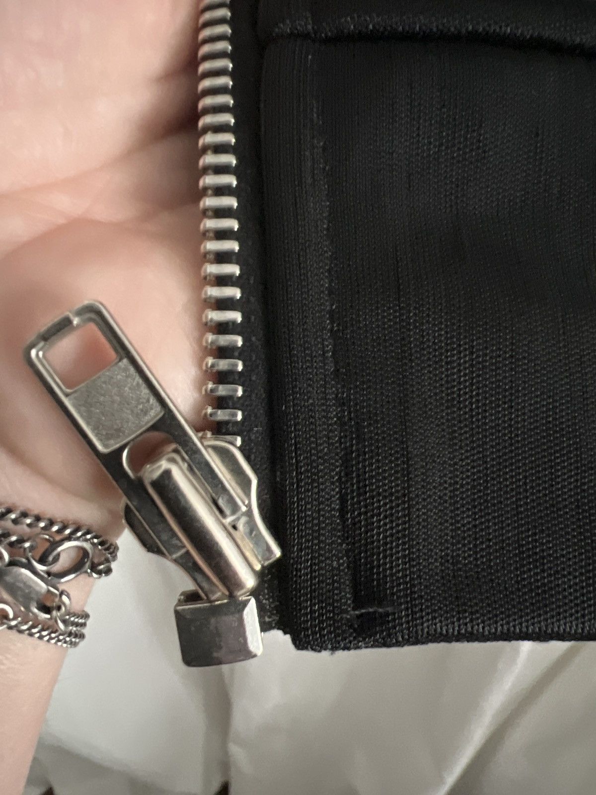 Rick Owens Rare Fabric Mainline Hyper mesh black bomber S M L jacket Size US M / EU 48-50 / 2 - 11 Thumbnail