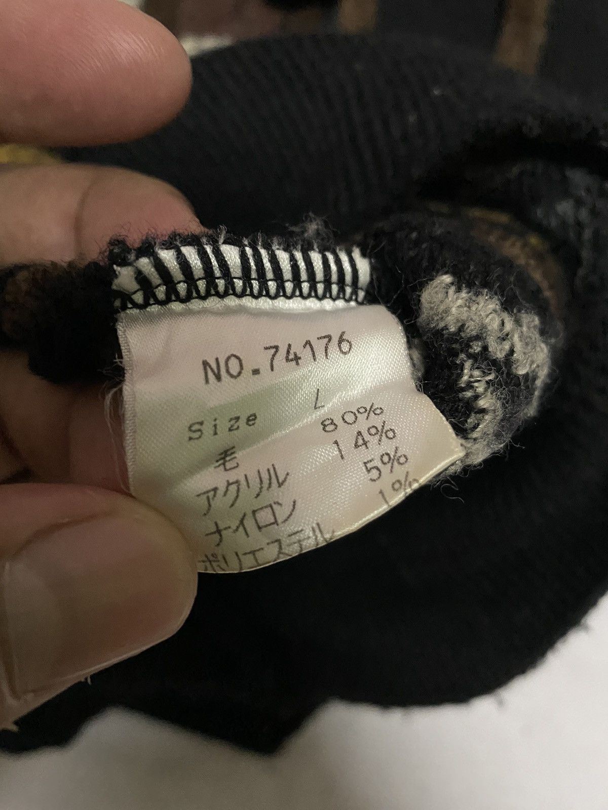 Japanese Brand × Vintage Vintage Gran signore Multicolour Knitwear Size US L / EU 52-54 / 3 - 10 Thumbnail
