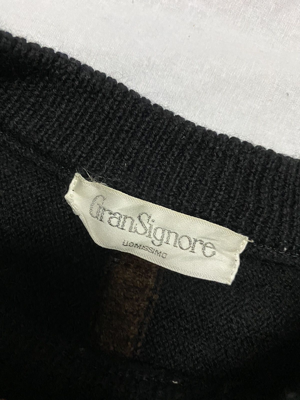 Japanese Brand × Vintage Vintage Gran signore Multicolour Knitwear Size US L / EU 52-54 / 3 - 8 Thumbnail