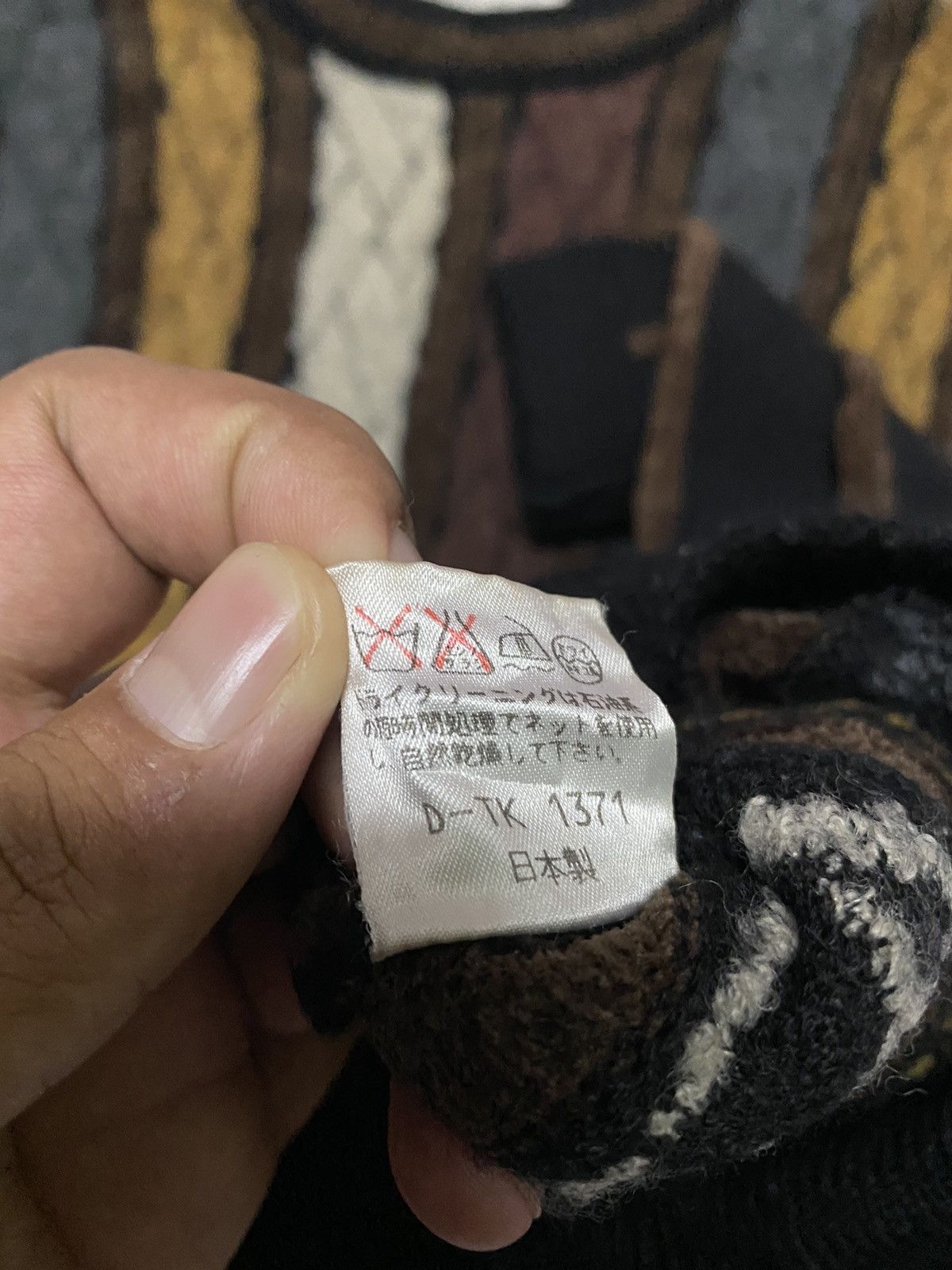 Japanese Brand × Vintage Vintage Gran signore Multicolour Knitwear Size US L / EU 52-54 / 3 - 9 Thumbnail