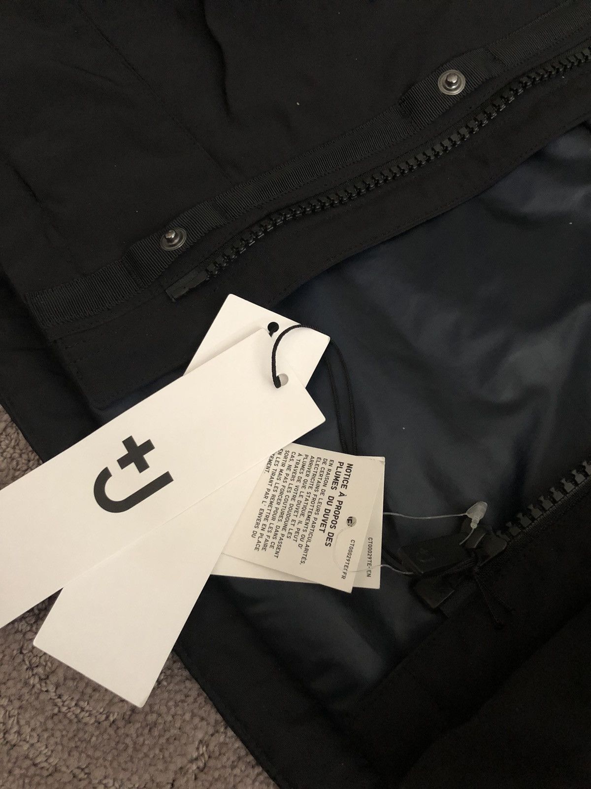 Jil Sander × Uniqlo +J Oversized Hybrid Down Parka FW2021 Black Size US XXS / EU 40 - 7 Thumbnail