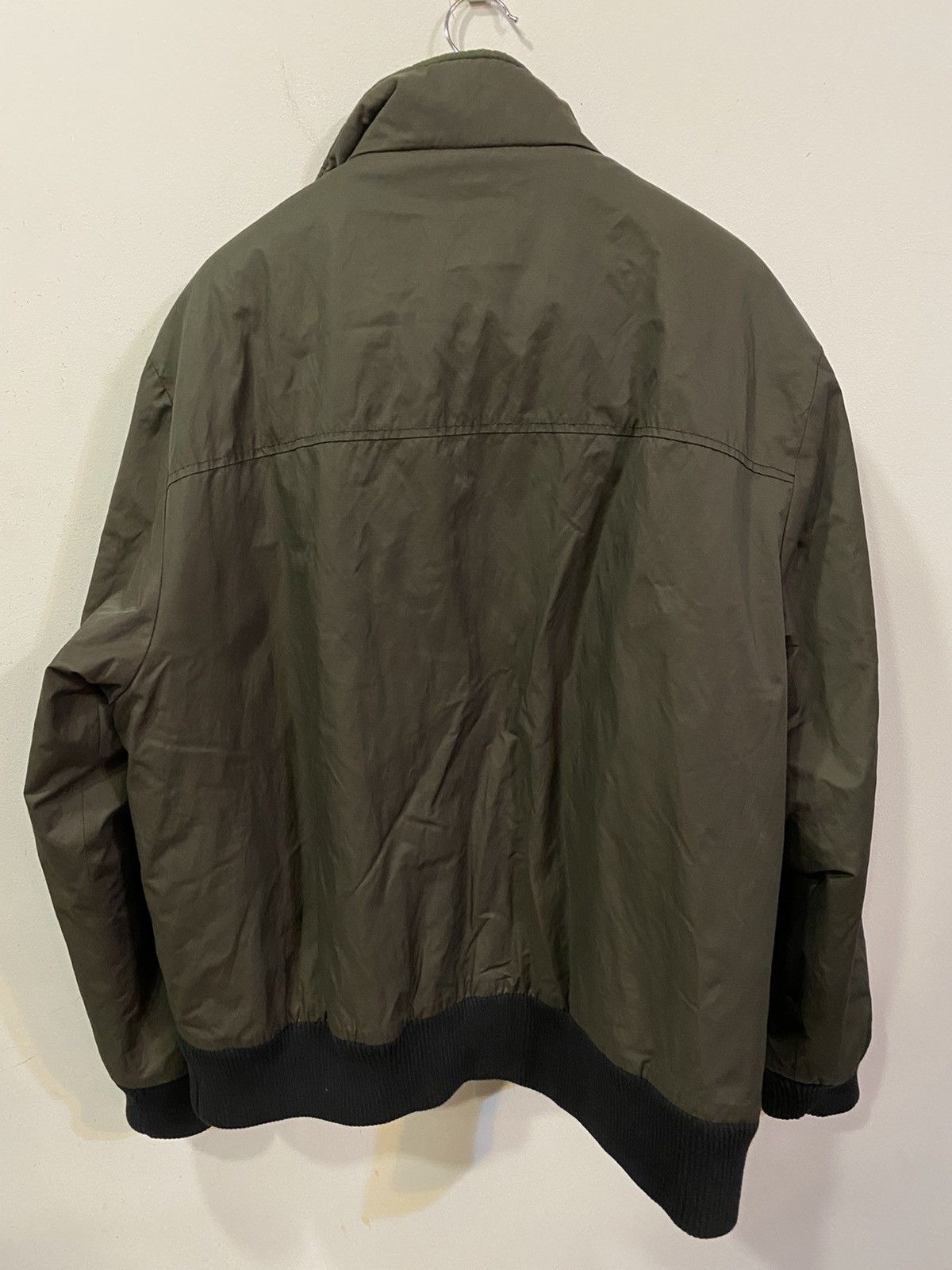 Yves Saint Laurent Warm YSL Bomber Jacket Quilted Brown Black Vintage Zip Up Size US L / EU 52-54 / 3 - 9 Thumbnail