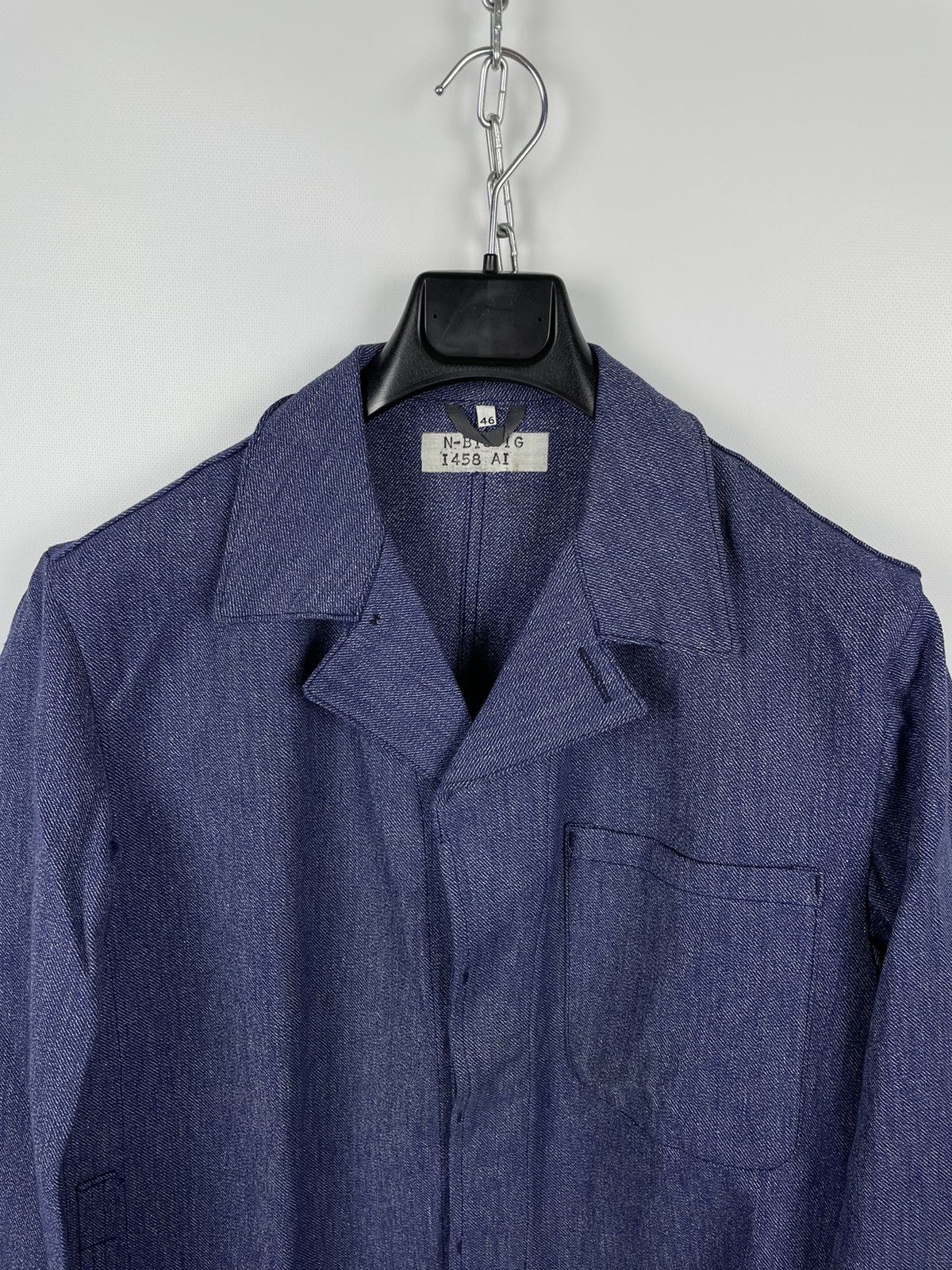 Le Laboureur × Vintage Vintage French Workwear Chore Coat Jacket Sanfor Lutteurs Size US S / EU 44-46 / 1 - 4 Thumbnail