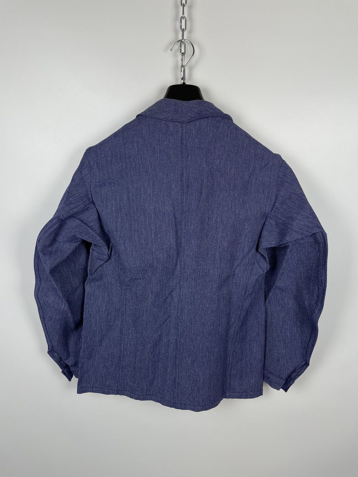 Le Laboureur × Vintage Vintage French Workwear Chore Coat Jacket Sanfor Lutteurs Size US S / EU 44-46 / 1 - 8 Thumbnail