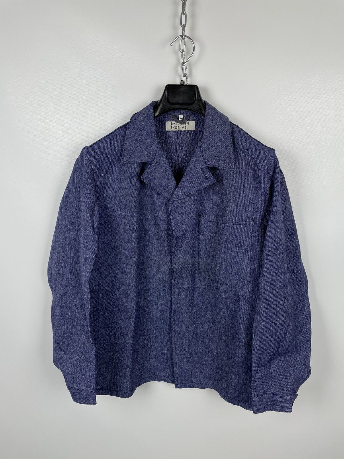 Le Laboureur × Vintage Vintage French Workwear Chore Coat Jacket Sanfor Lutteurs Size US S / EU 44-46 / 1 - 3 Thumbnail