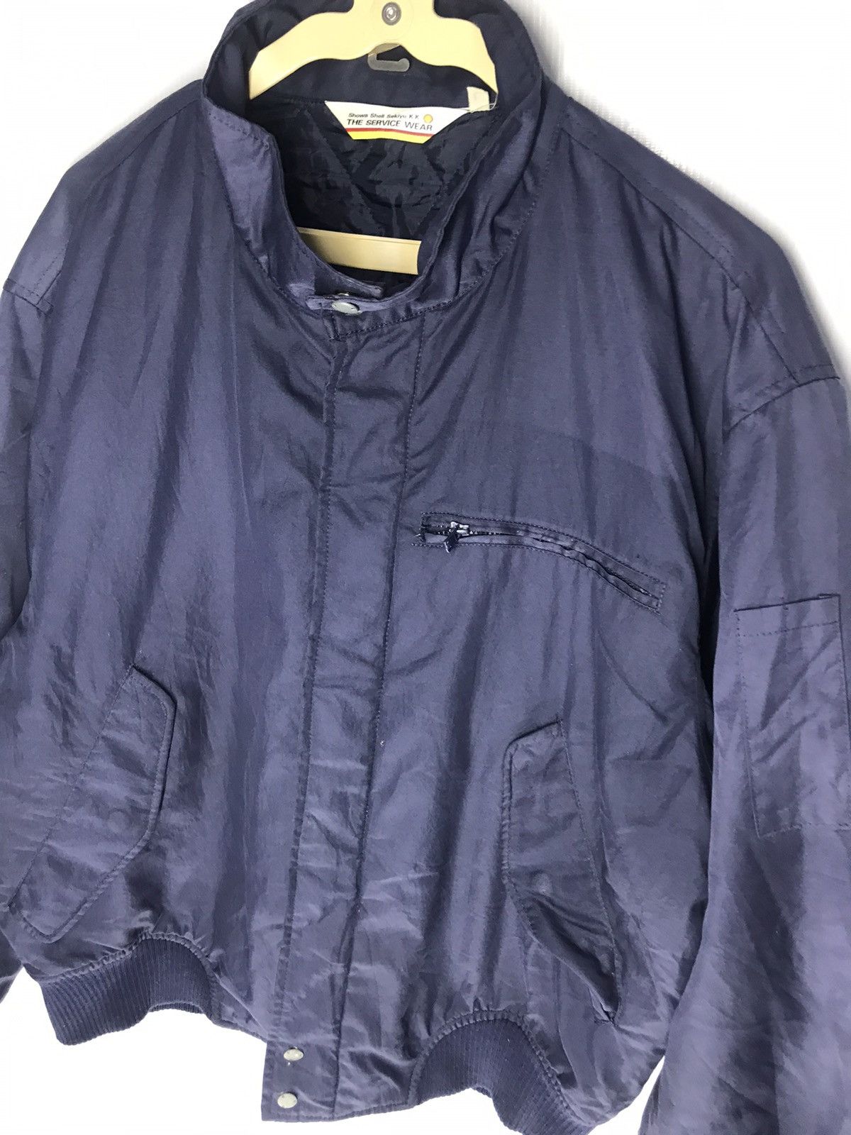 Japanese Brand × Vintage Vintage shell bombers jacket Size US L / EU 52-54 / 3 - 6 Thumbnail
