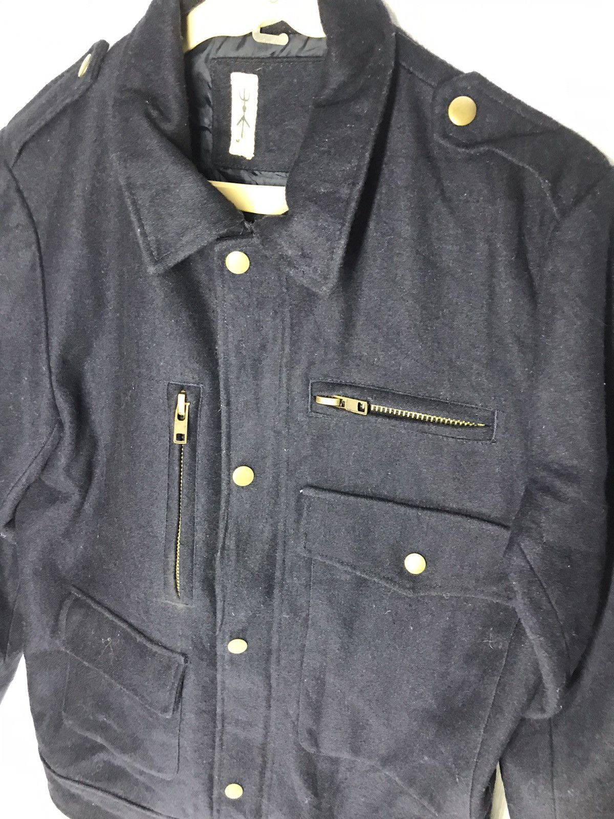 Japanese Brand Wool zipper jacket by hikari shoji Size US M / EU 48-50 / 2 - 6 Thumbnail