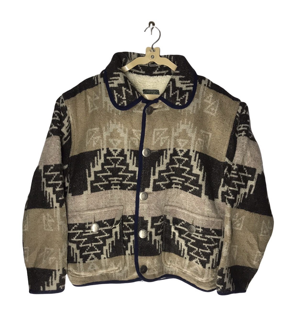 Vintage Vintage Kearney house button up printed jacket Size US L / EU 52-54 / 3 - 1 Thumbnail