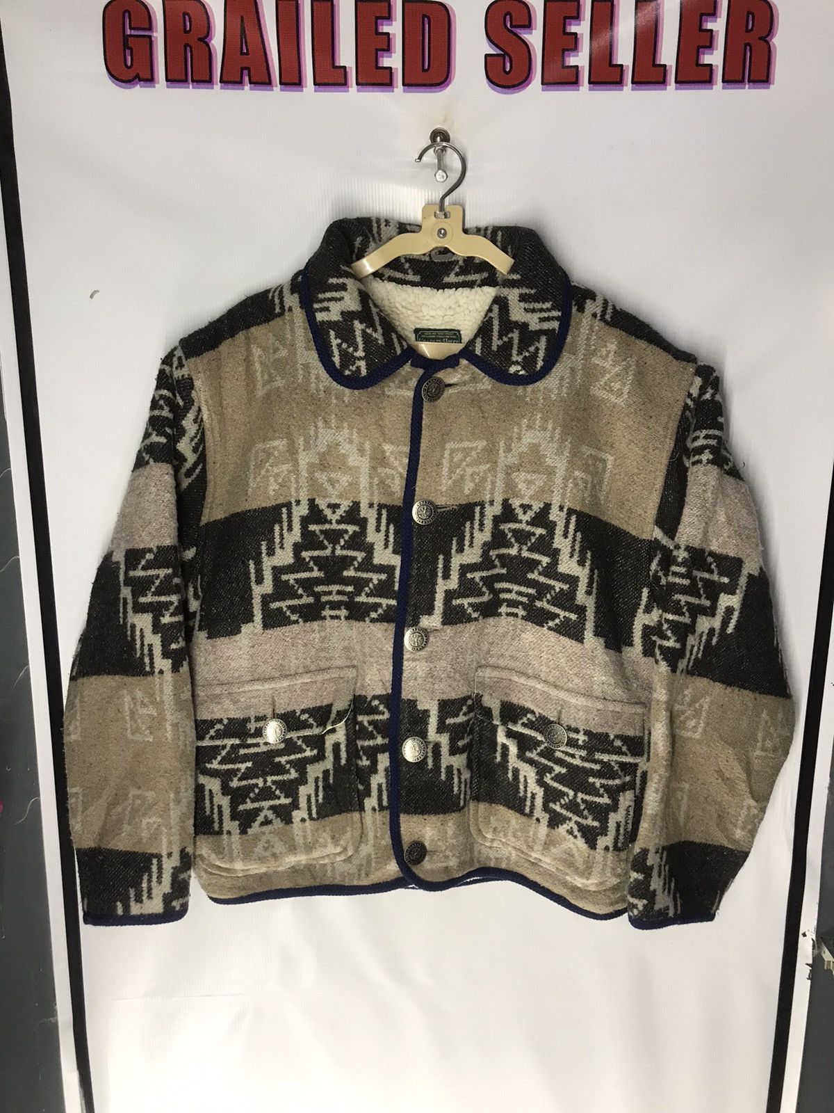 Vintage Vintage Kearney house button up printed jacket Size US L / EU 52-54 / 3 - 7 Thumbnail