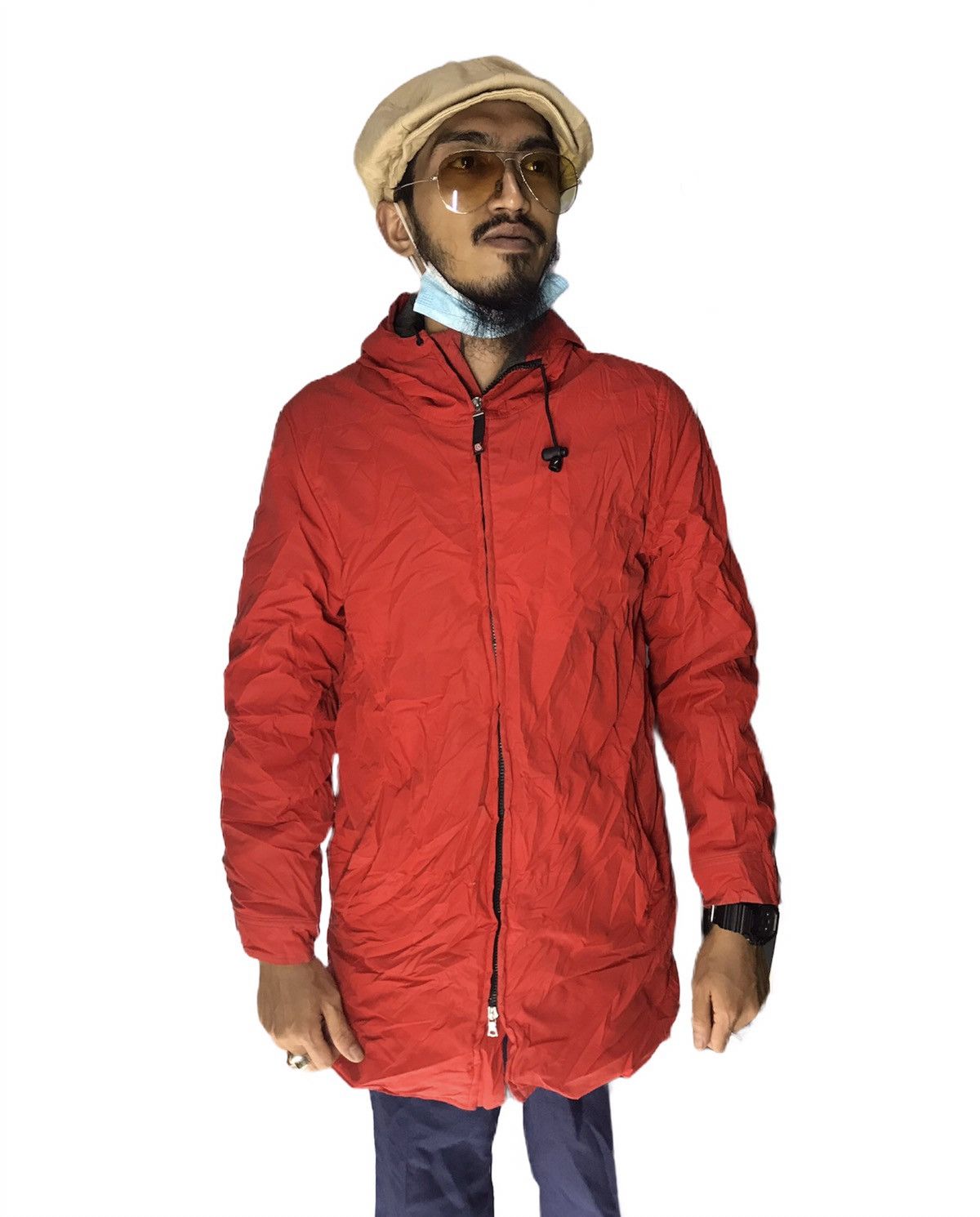 A.P.C. × Designer 🔥Rare🔥A.P.C red zipper jacket with hoodie Size US S / EU 44-46 / 1 - 8 Thumbnail