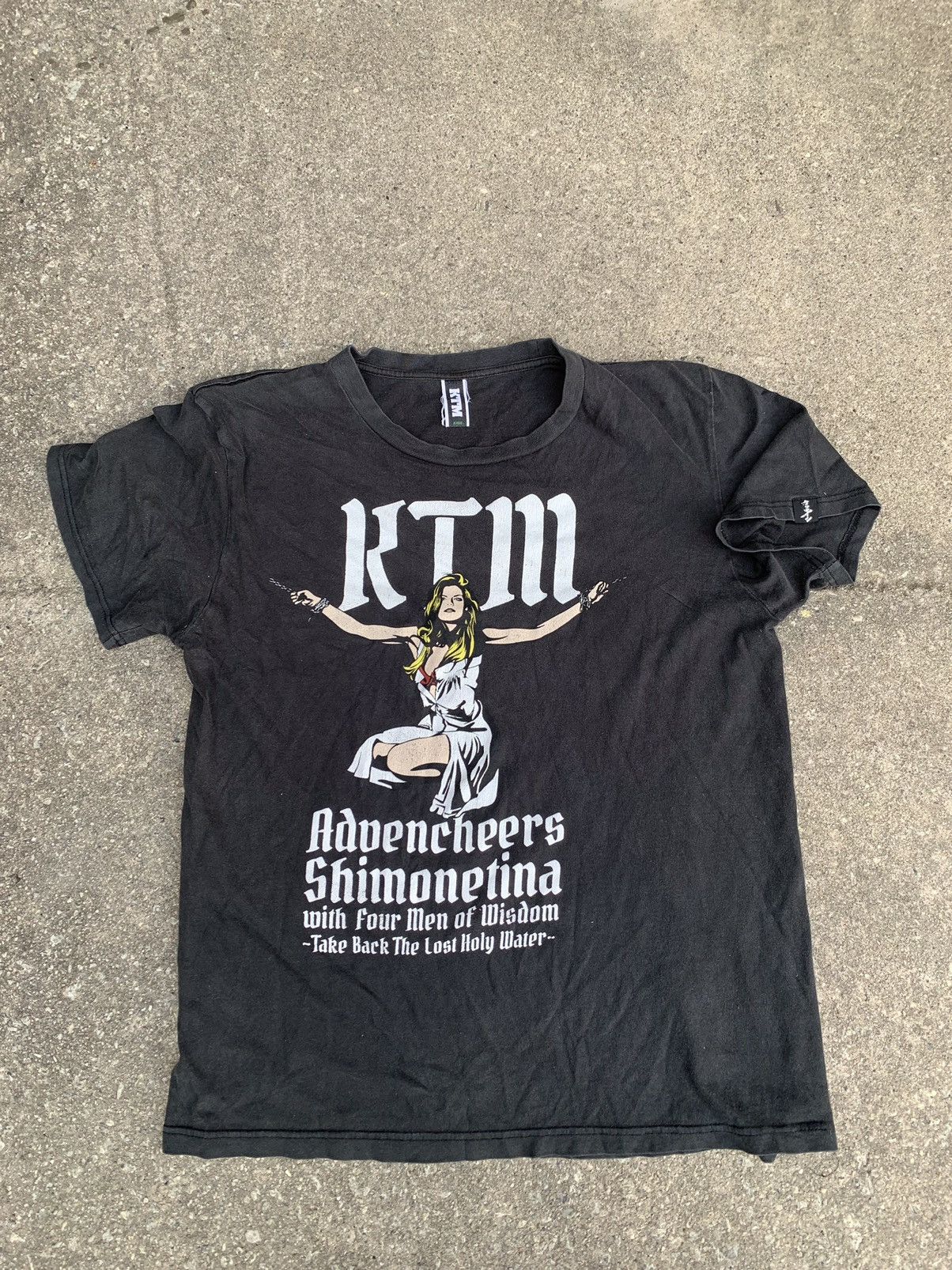 Japanese Brand × Vintage Japan Brand KTM Tour Slave Girl Design Like Hysteric Size US XL / EU 56 / 4 - 1 Thumbnail